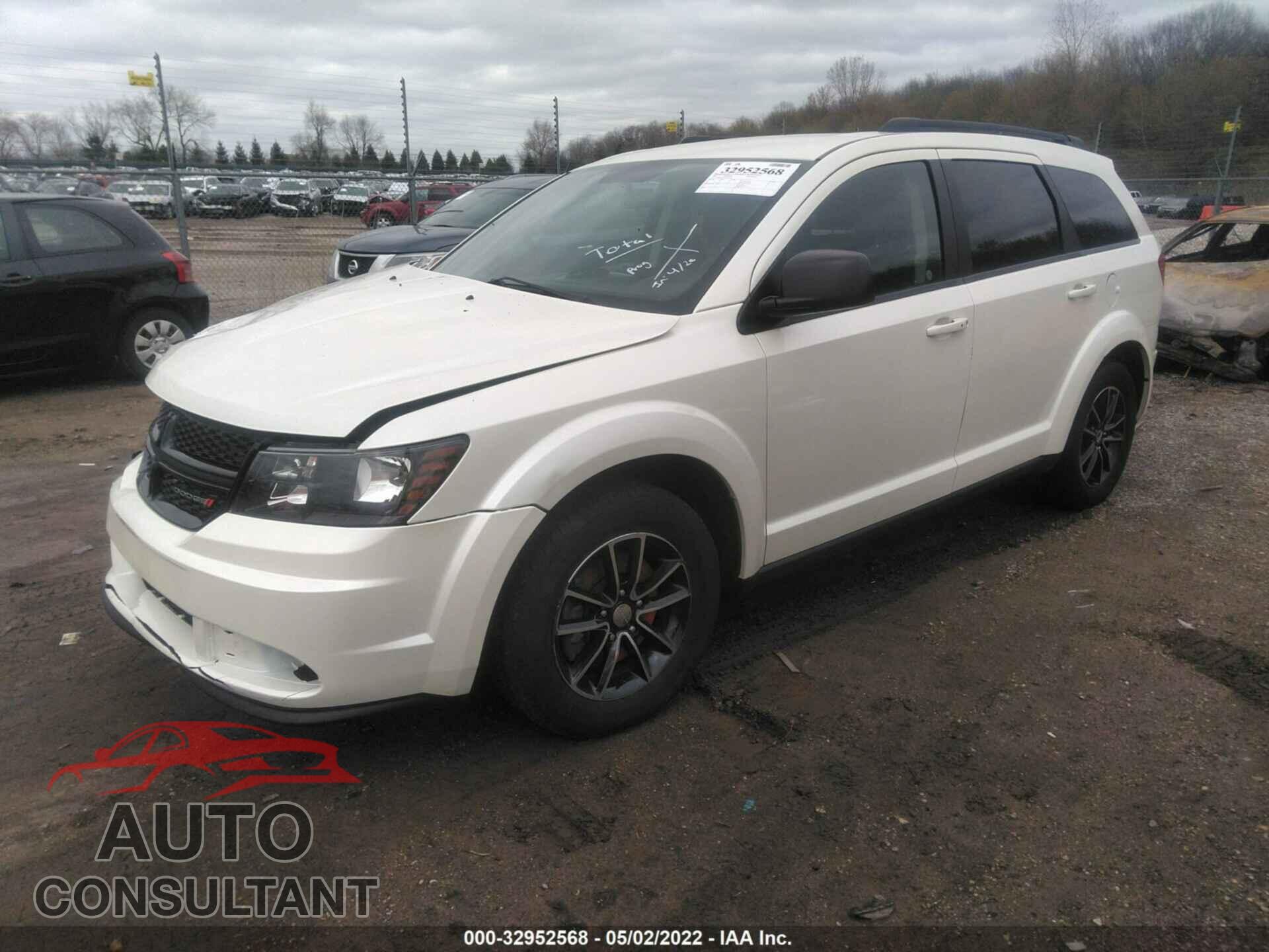 DODGE JOURNEY 2017 - 3C4PDCAB5HT614223