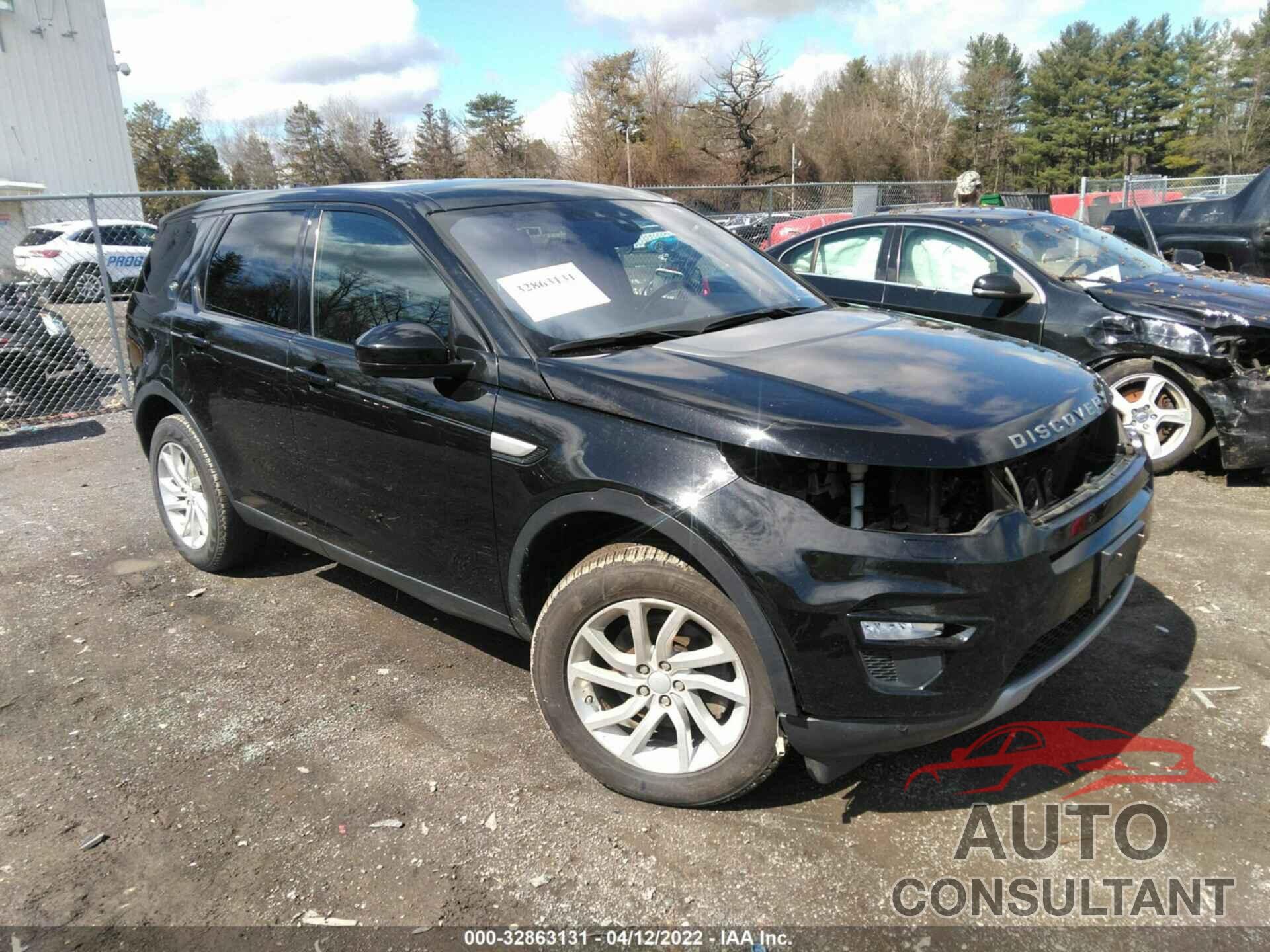 LAND ROVER DISCOVERY SPORT 2017 - SALCR2BG0HH688662