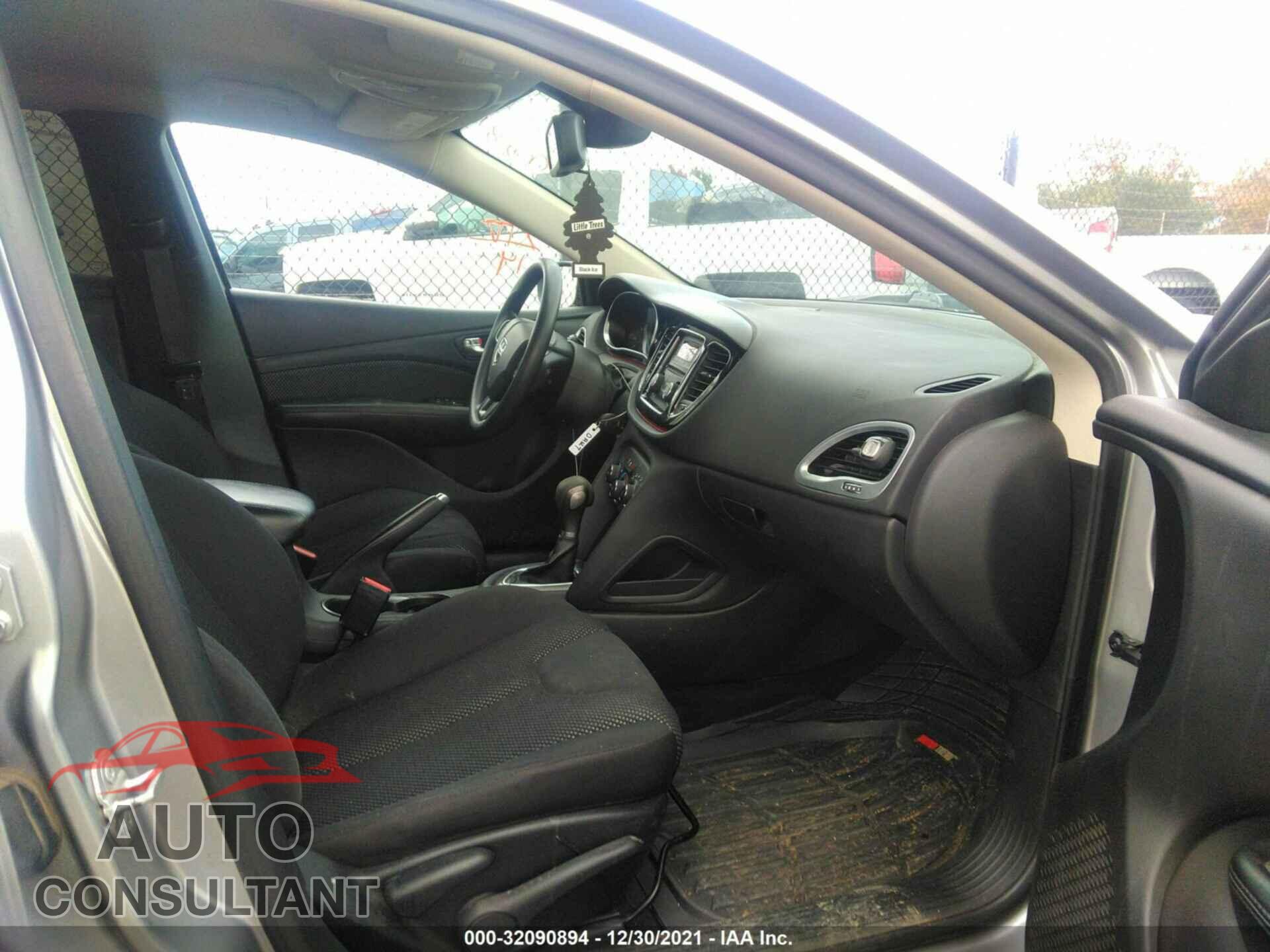 DODGE DART 2016 - 1C3CDFAA3GD555396