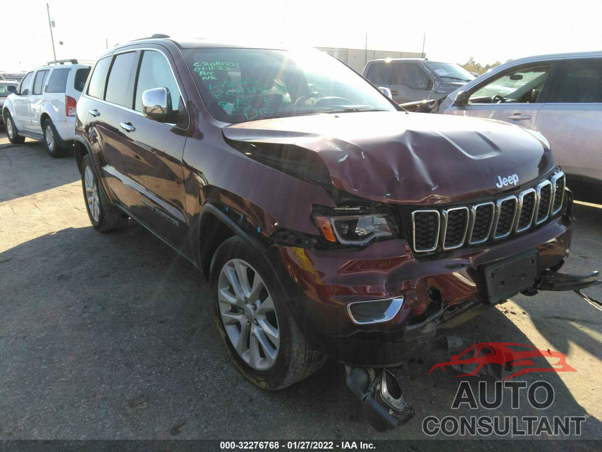 JEEP GRAND CHEROKEE 2017 - 1C4RJEBG1HC837667