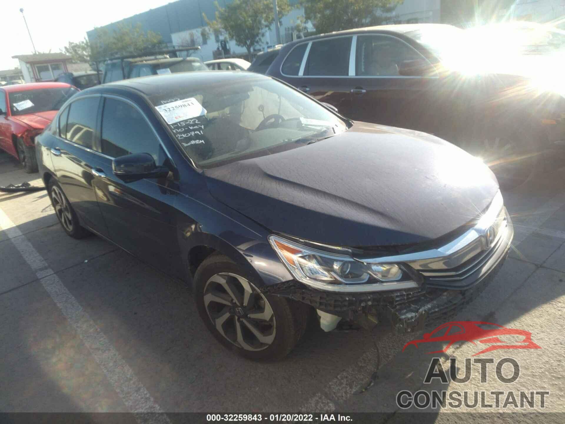 HONDA ACCORD SEDAN 2016 - 1HGCR2F77GA115560
