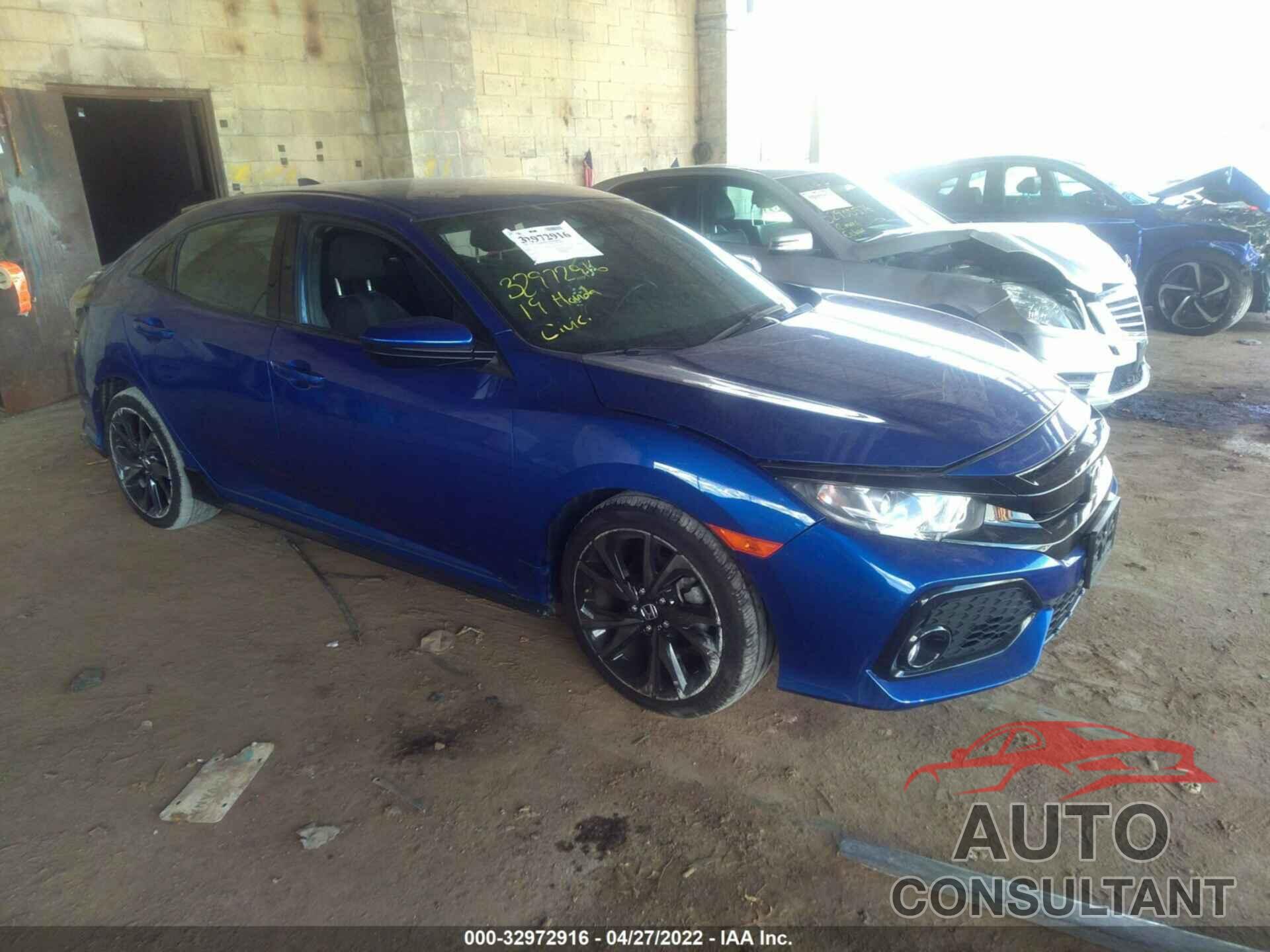 HONDA CIVIC HATCHBACK 2019 - SHHFK7H44KU422778