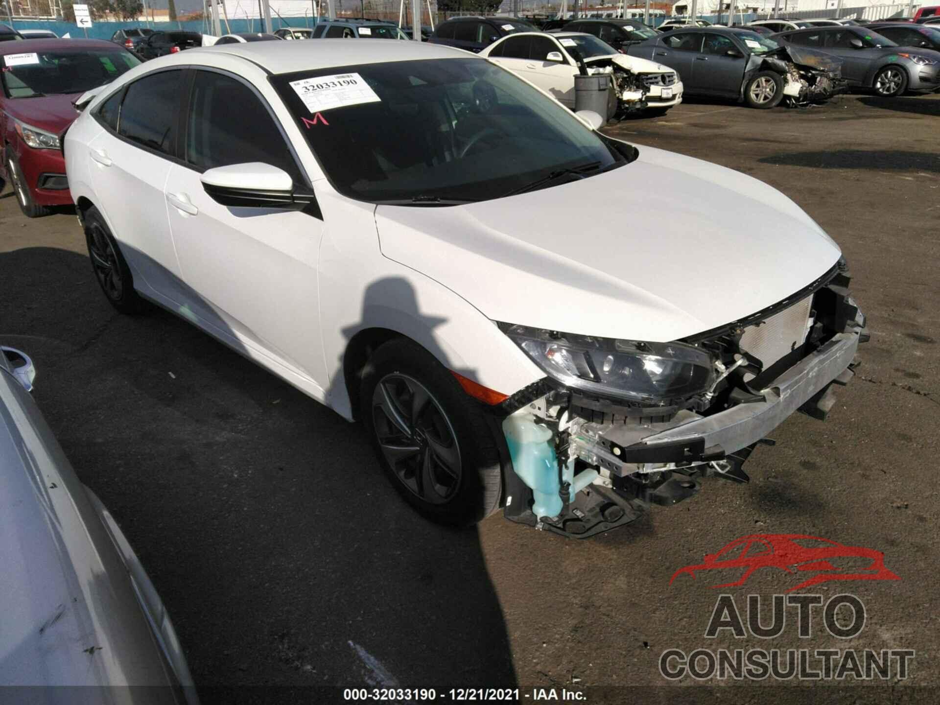 HONDA CIVIC SEDAN 2019 - 2HGFC2F62KH505871