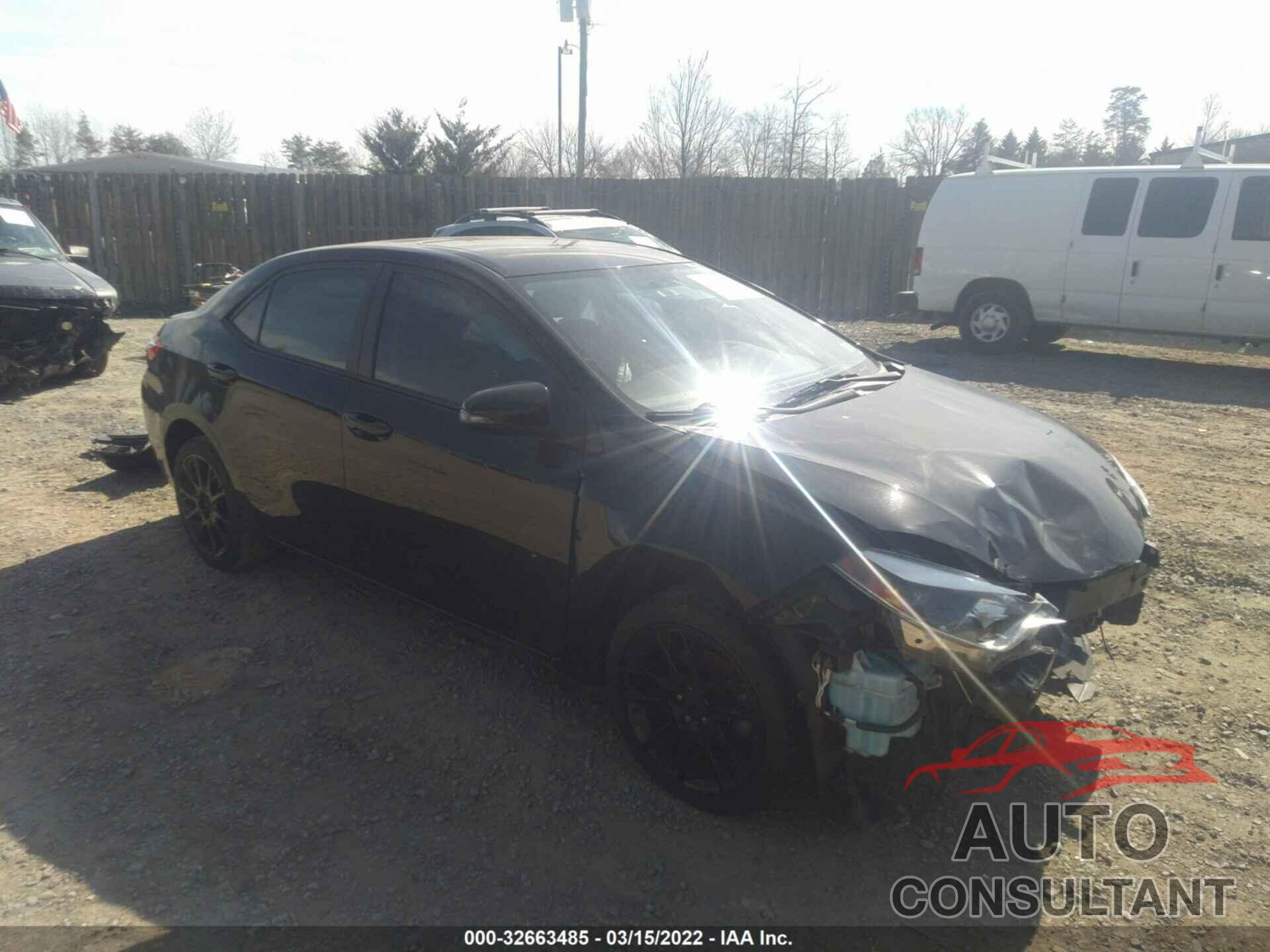 TOYOTA COROLLA 2016 - 2T1BURHE0GC519325