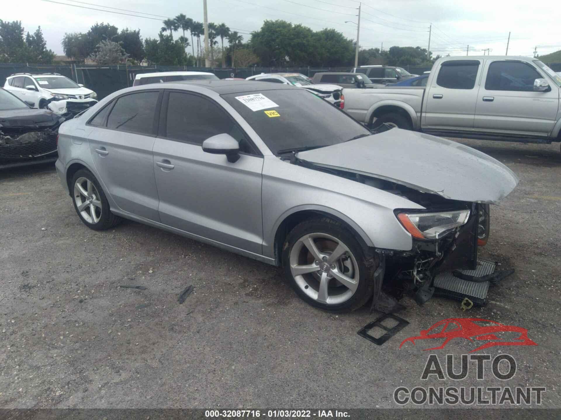 AUDI A3 2016 - WAUA7GFF7G1068740