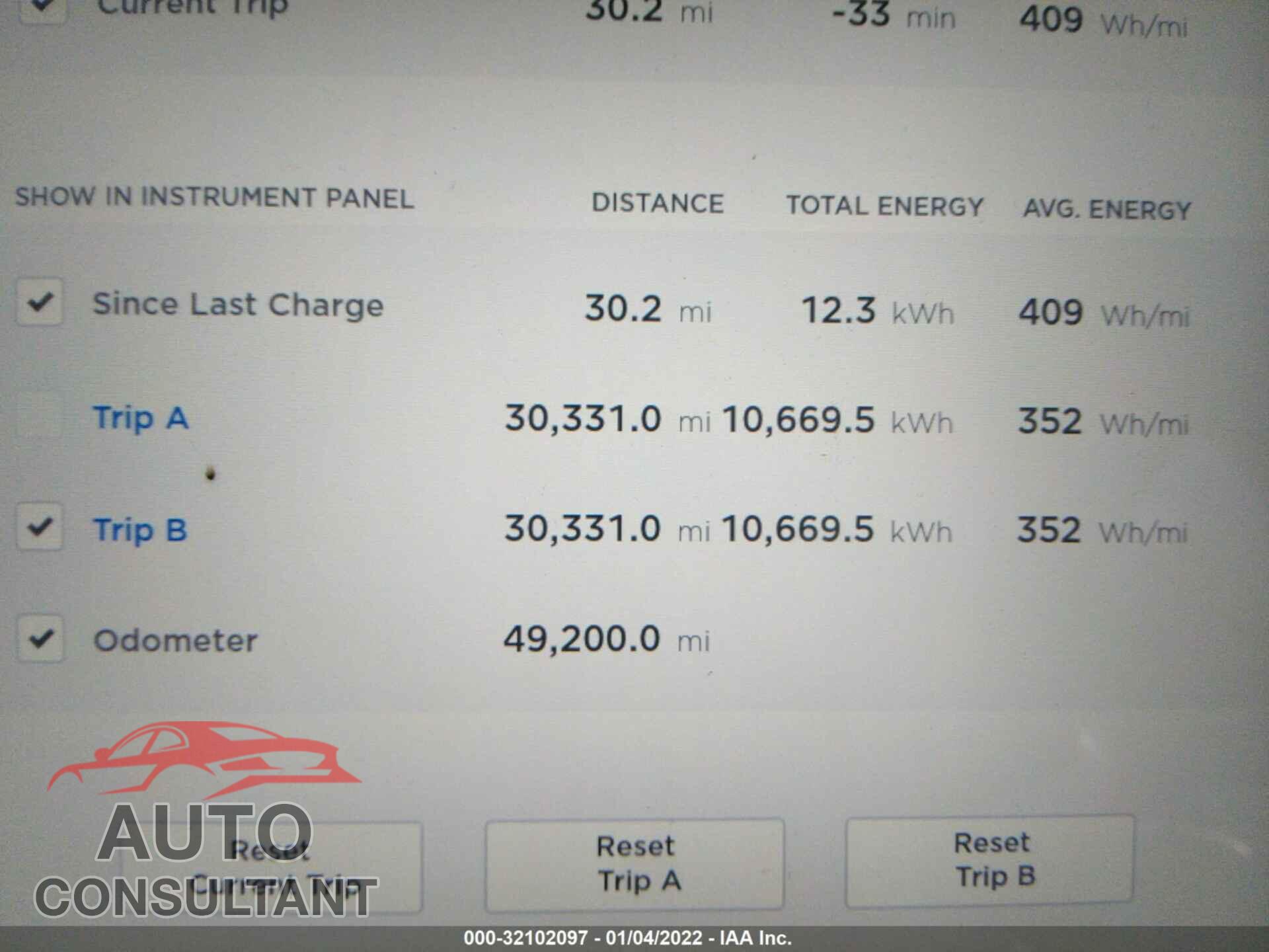 TESLA MODEL X 2016 - 5YJXCBE49GF011877