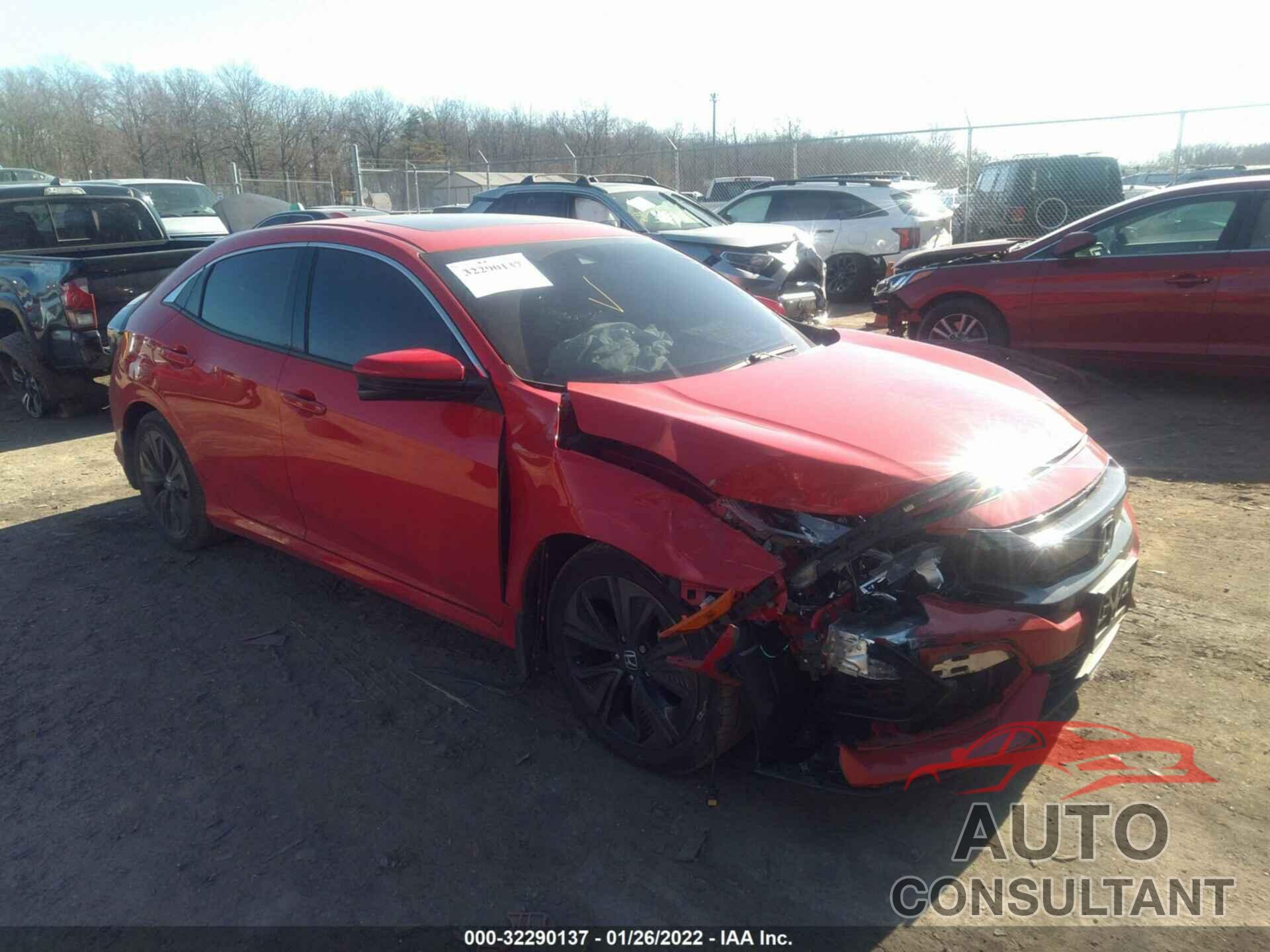 HONDA CIVIC HATCHBACK 2019 - SHHFK7H66KU425070