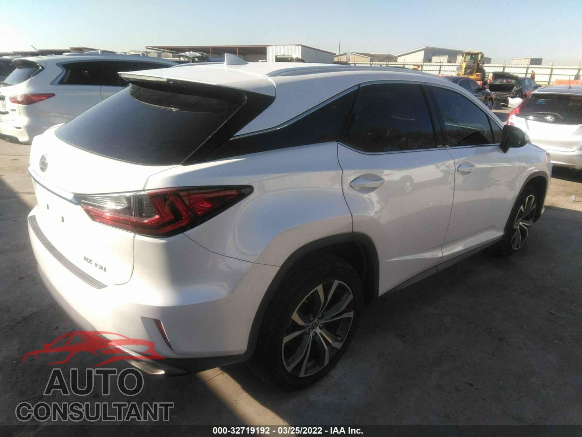LEXUS RX 2019 - 2T2ZZMCA0KC130311