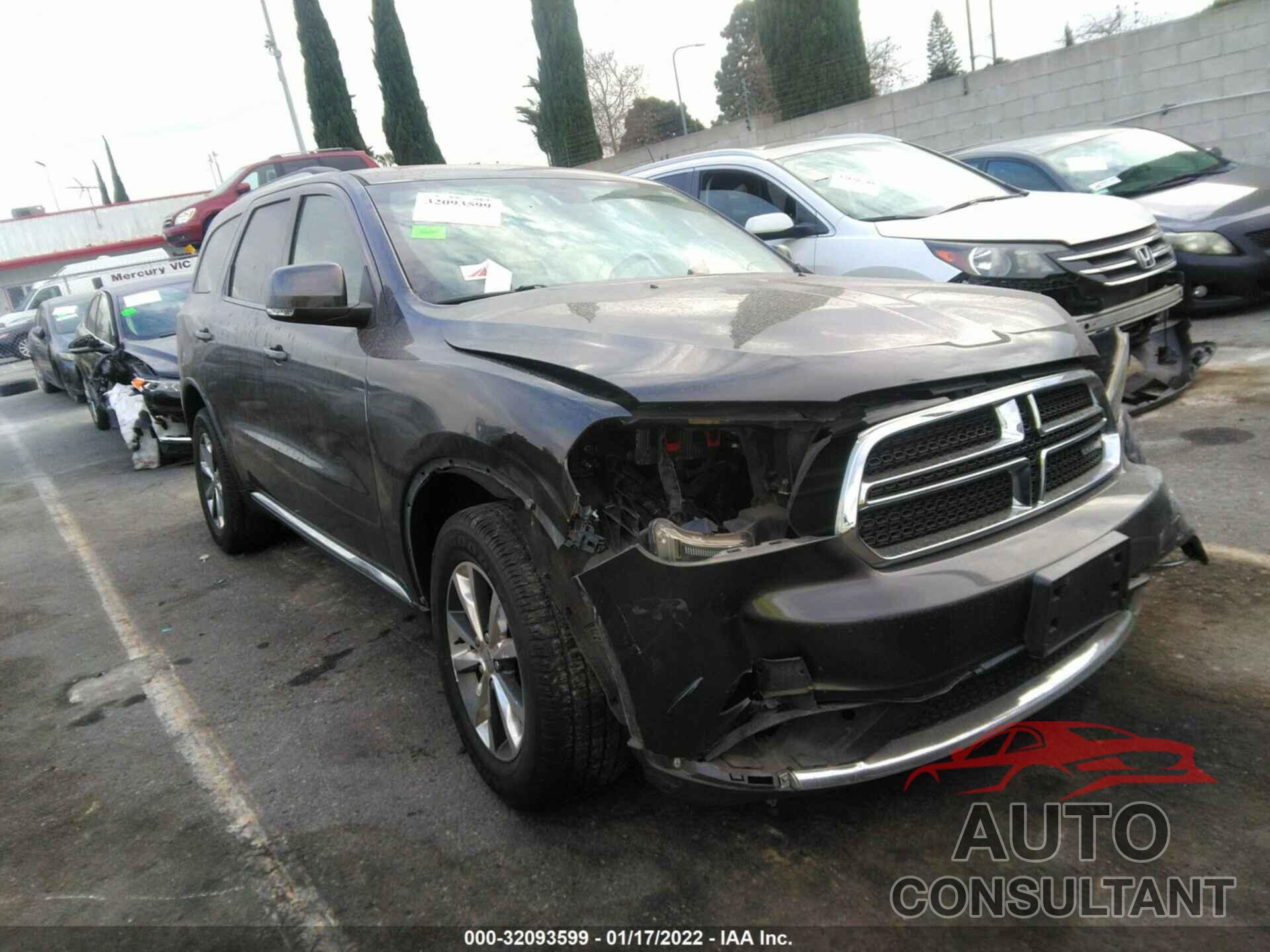 DODGE DURANGO 2016 - 1C4RDHDG6GC340604