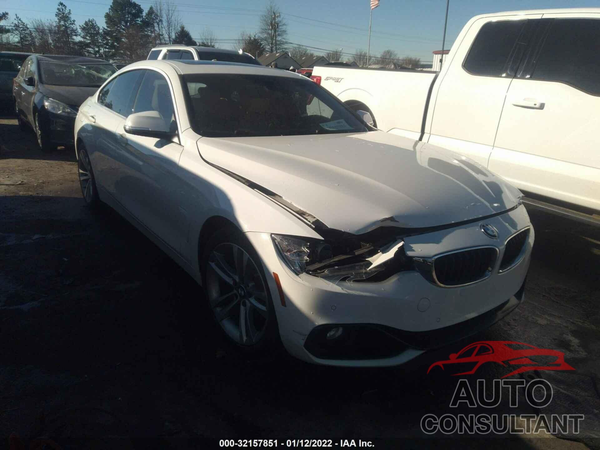 BMW 4 SERIES 2016 - WBA4A9C52GG506695