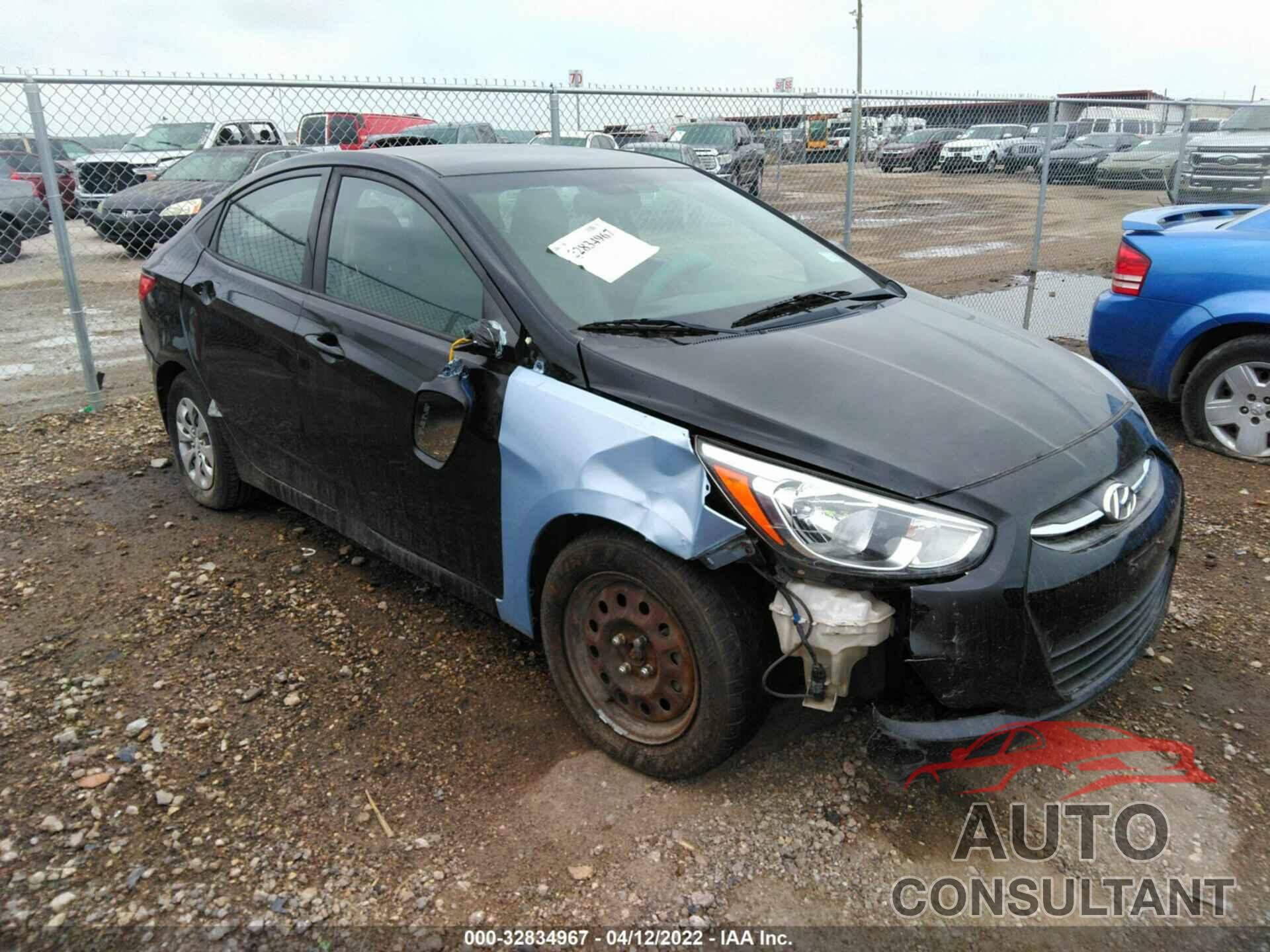 HYUNDAI ACCENT 2017 - KMHCT4AE6HU194877