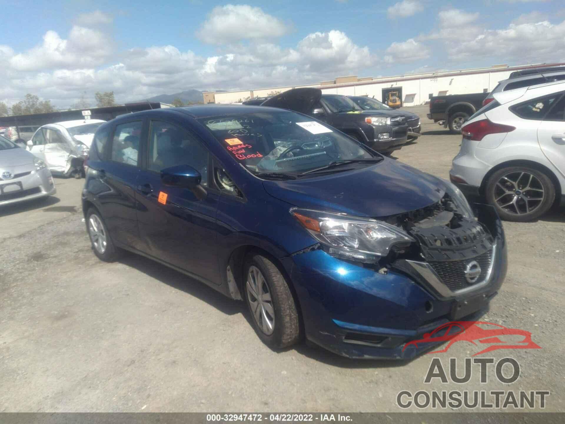 NISSAN VERSA NOTE 2017 - 3N1CE2CP6HL352651