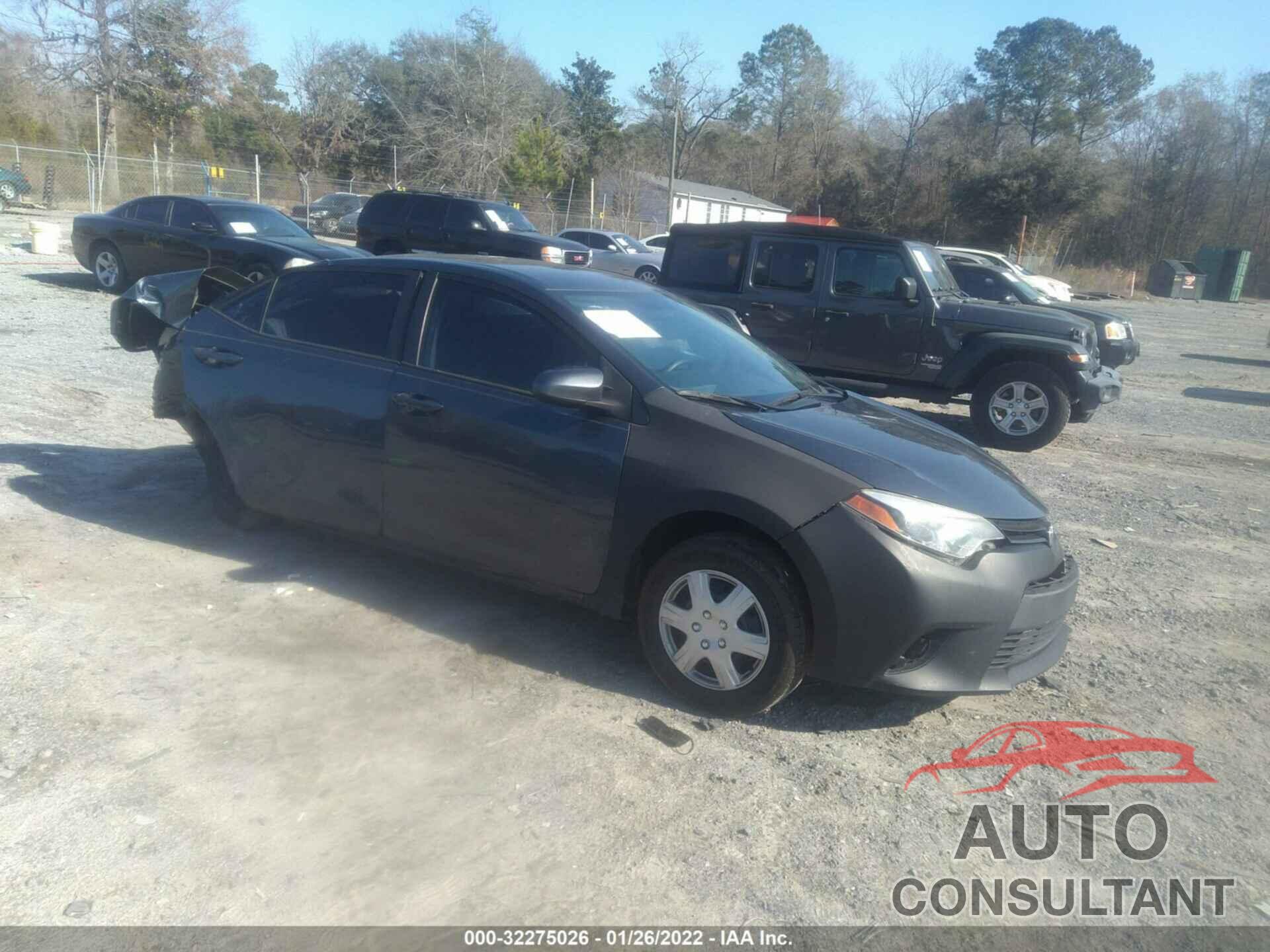 TOYOTA COROLLA 2016 - 5YFBURHE0GP502105