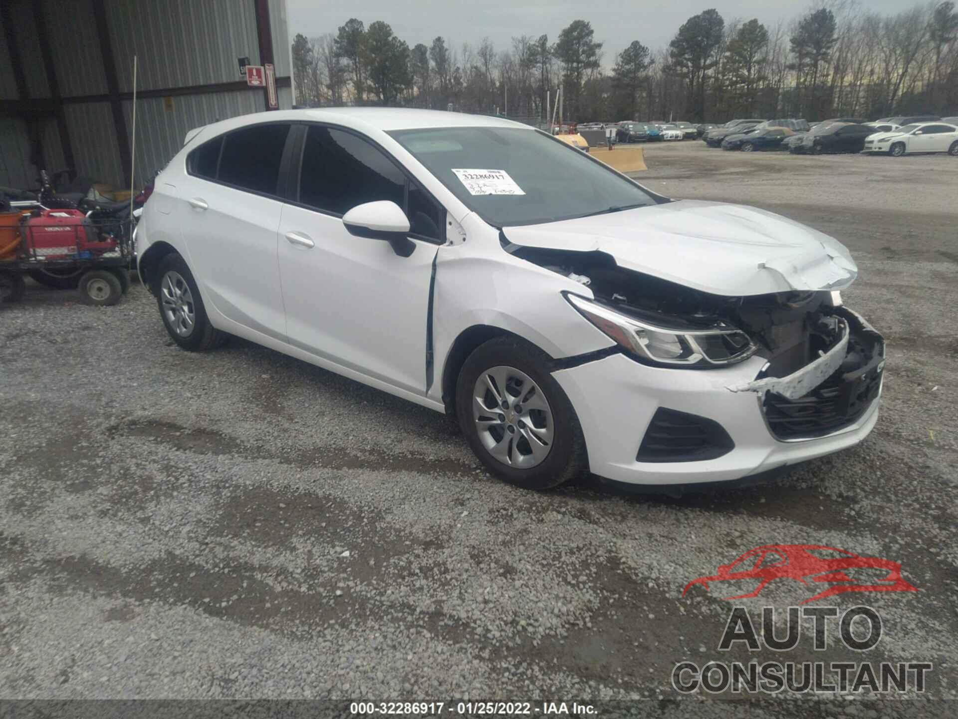 CHEVROLET CRUZE 2019 - 3G1BC6SM0KS583497