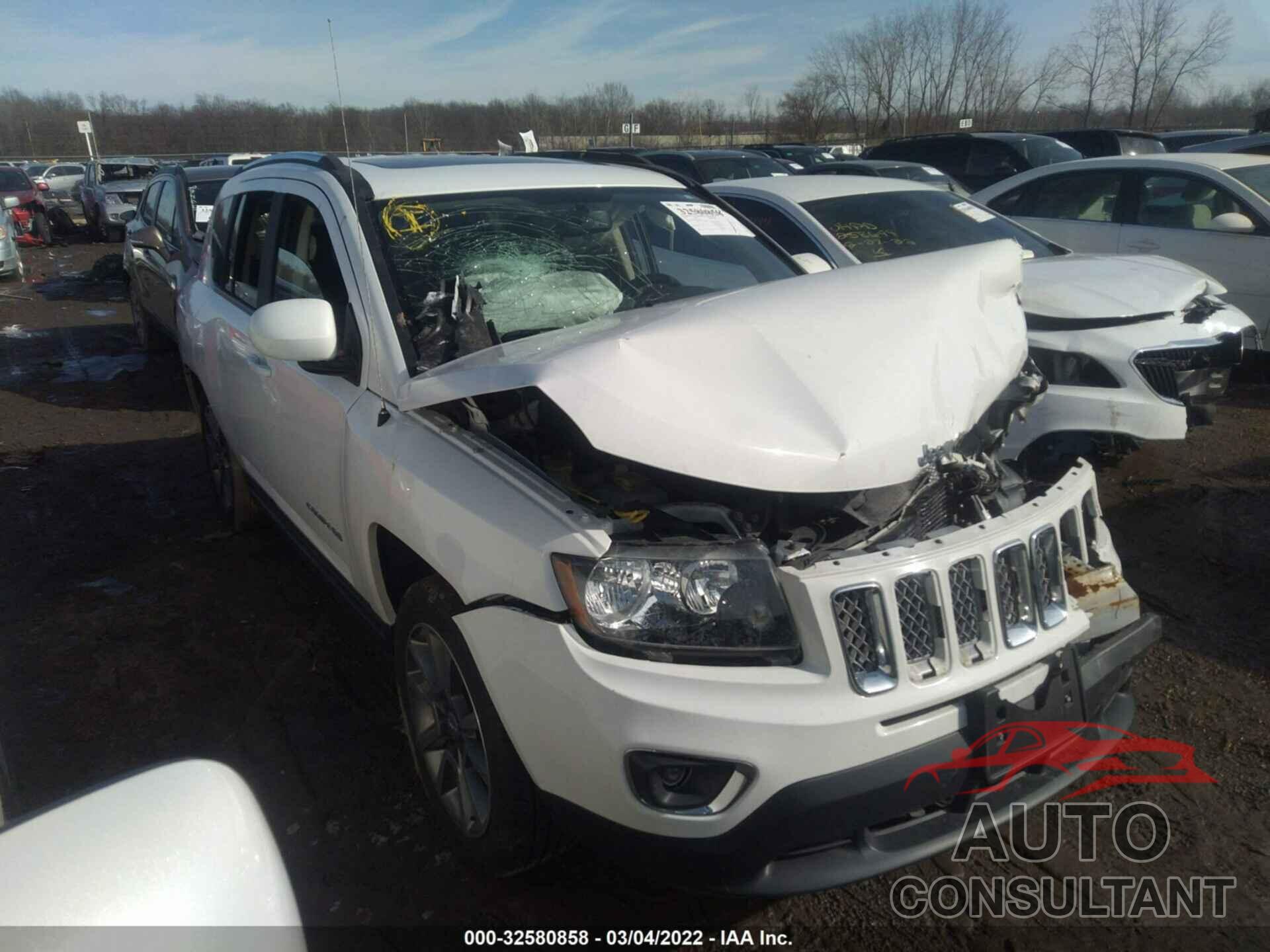 JEEP COMPASS 2017 - 1C4NJDEB9HD100901