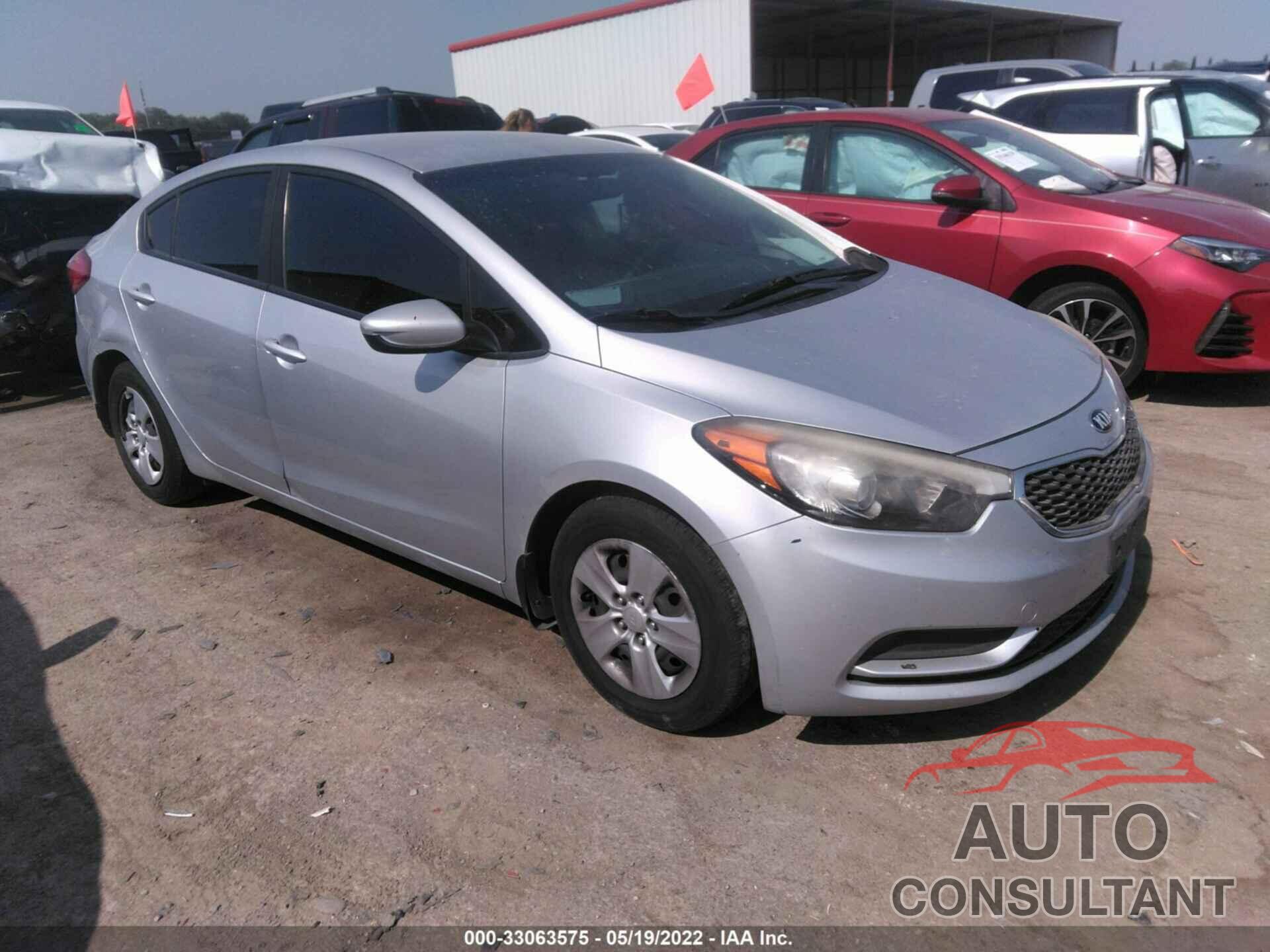 KIA FORTE 2016 - KNAFK4A63G5585603