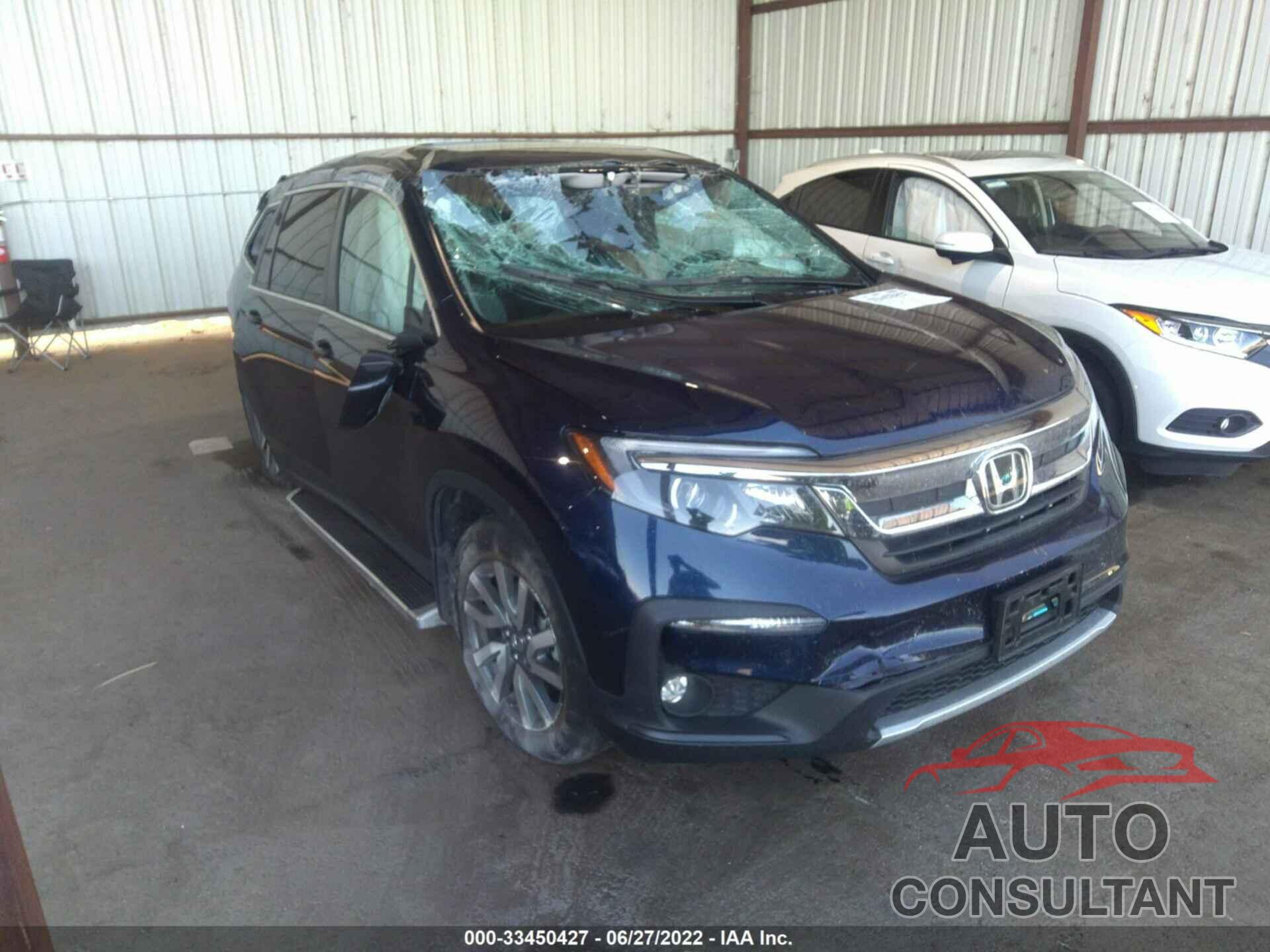 HONDA PILOT 2019 - 5FNYF6H53KB065210