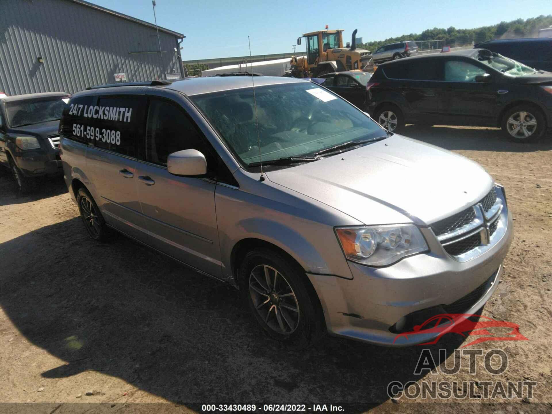 DODGE GRAND CARAVAN 2017 - 2C4RDGCG8HR801239