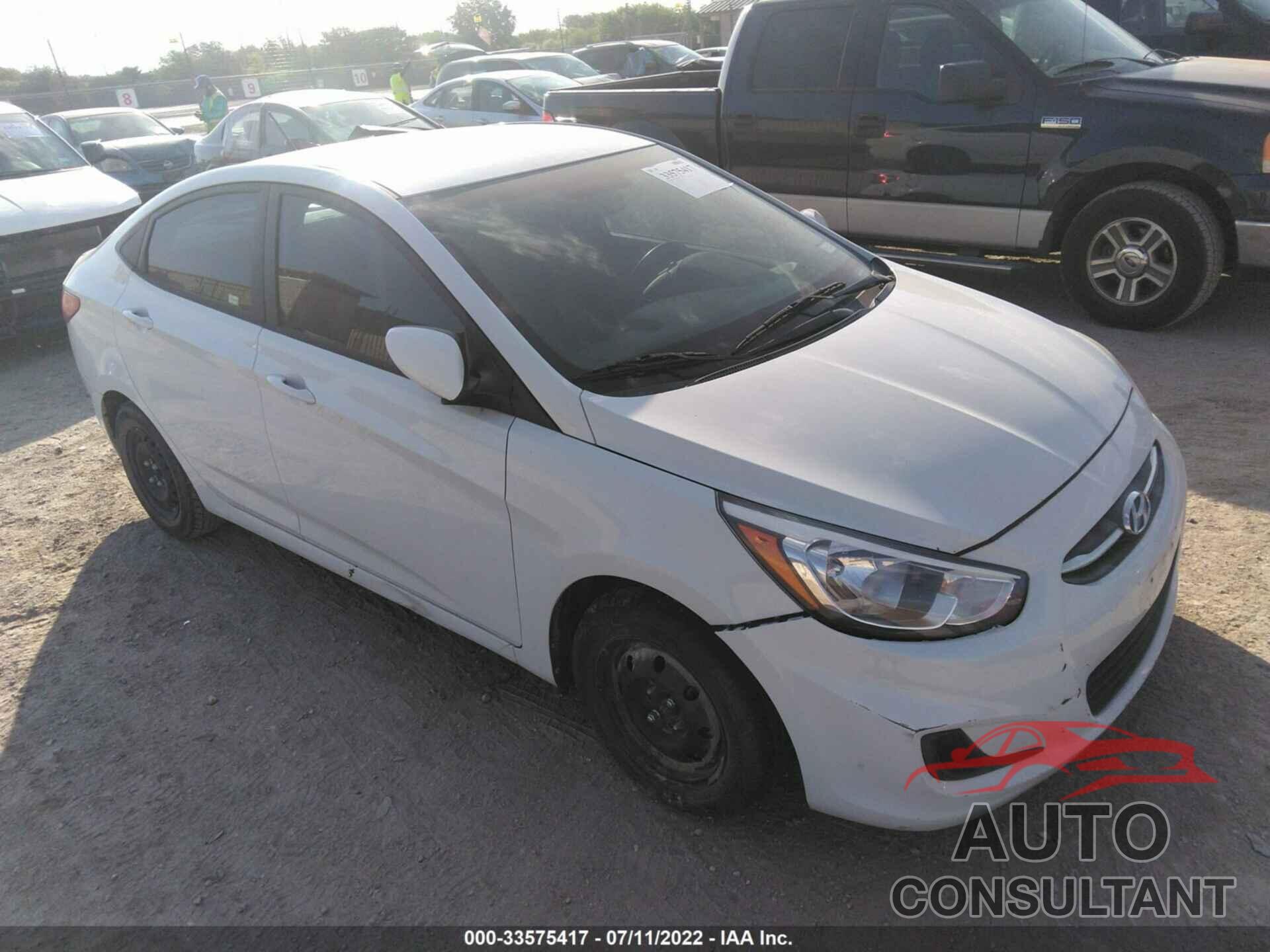 HYUNDAI ACCENT 2017 - KMHCT4AE1HU378916