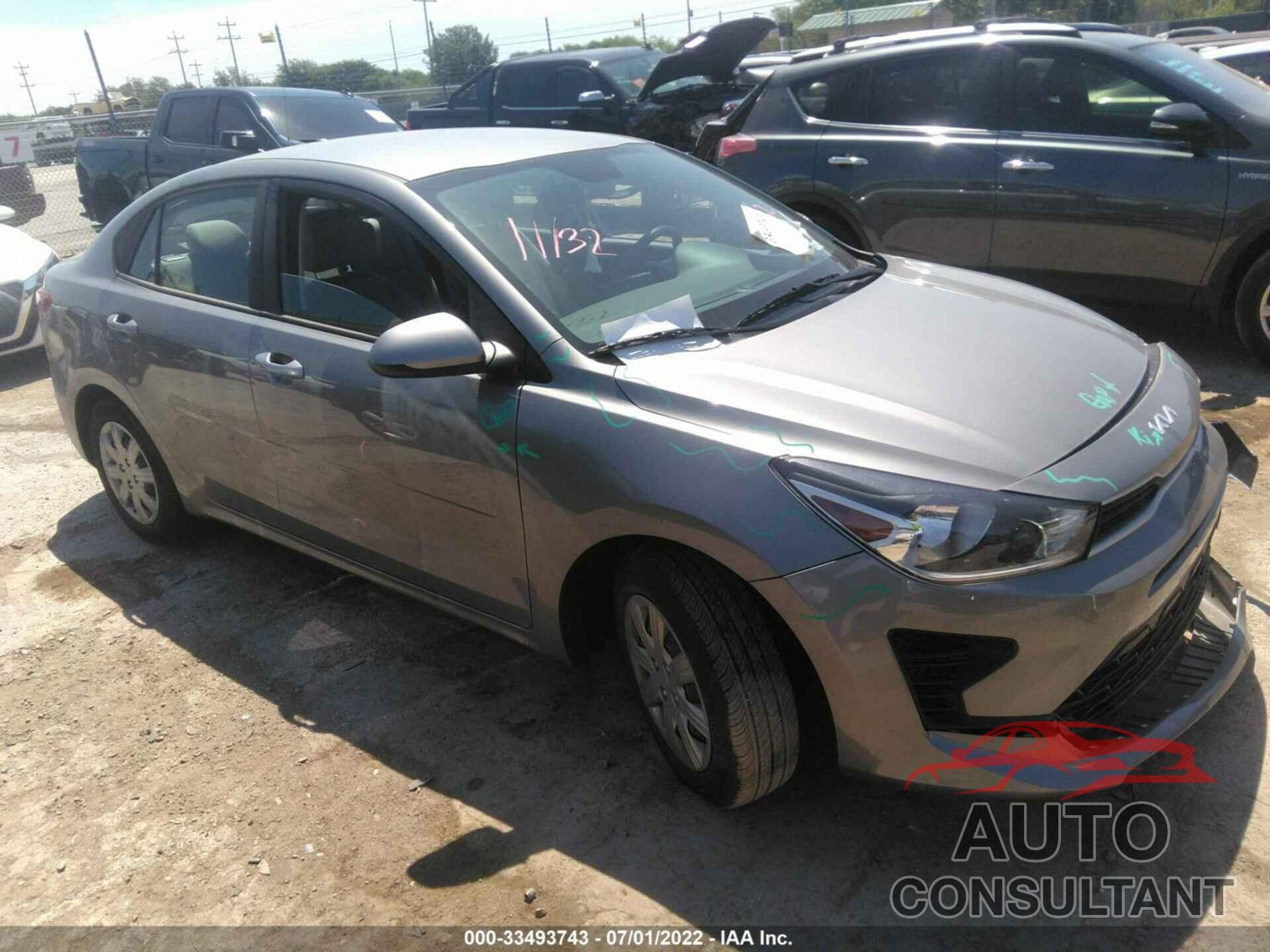 KIA RIO 2022 - 3KPA24AD8NE454373