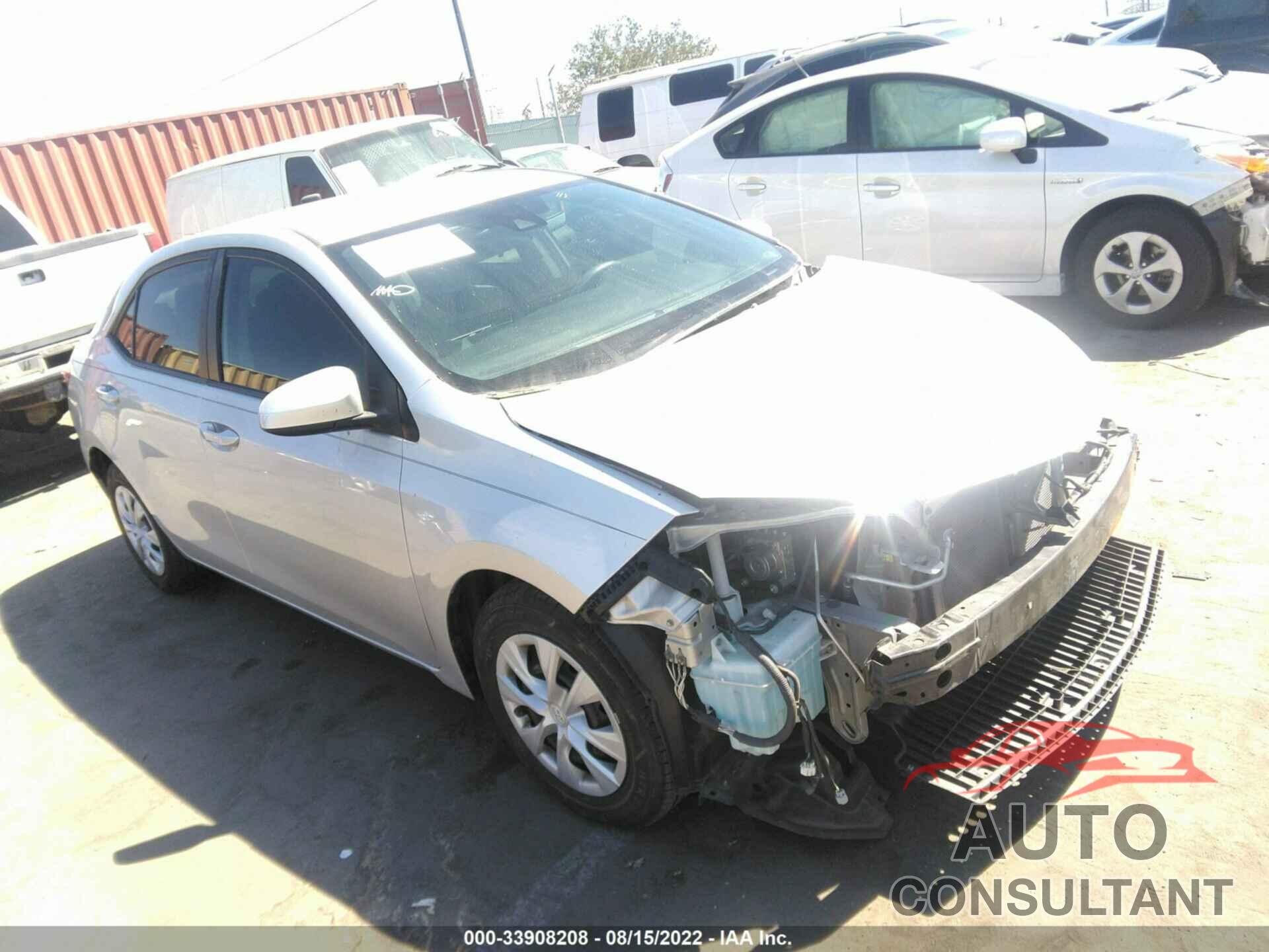 TOYOTA COROLLA 2017 - 5YFBURHE4HP641431