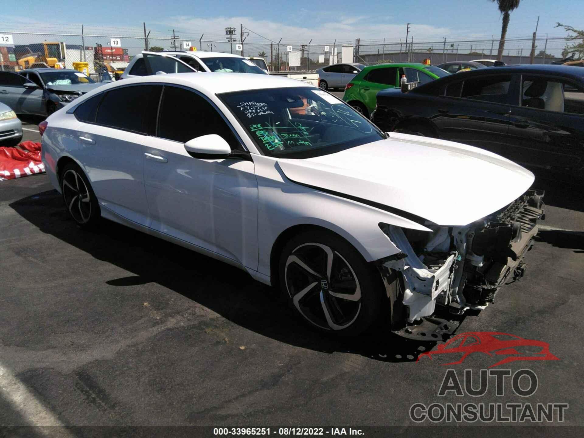 HONDA ACCORD SEDAN 2020 - 1HGCV1F3XLA033853