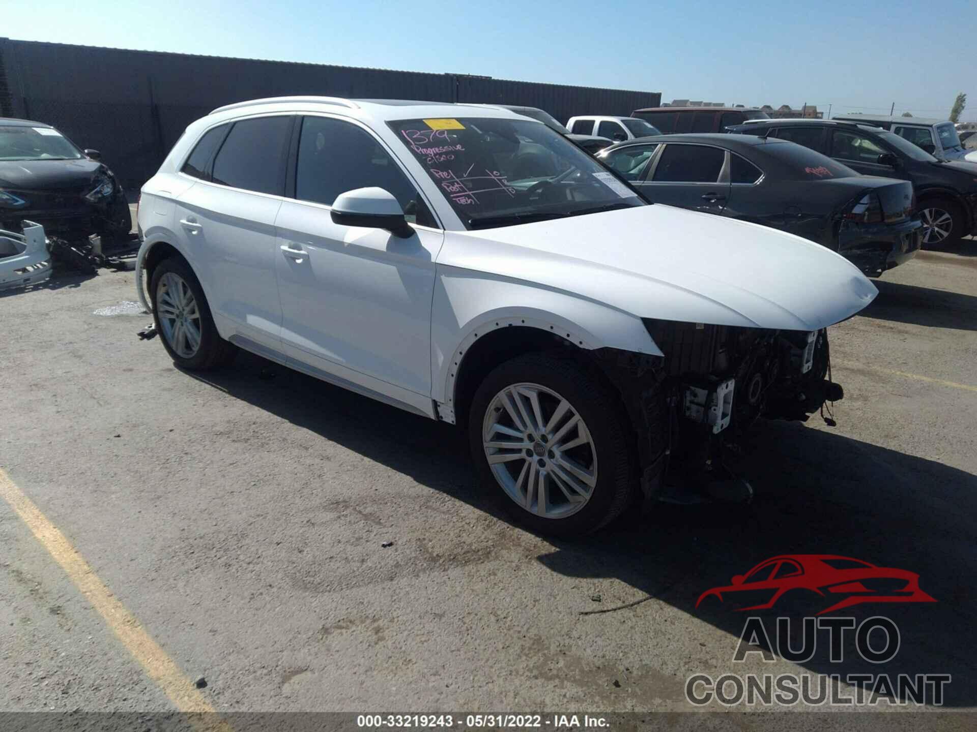 AUDI Q5 2018 - WA1BNAFY8J2086039