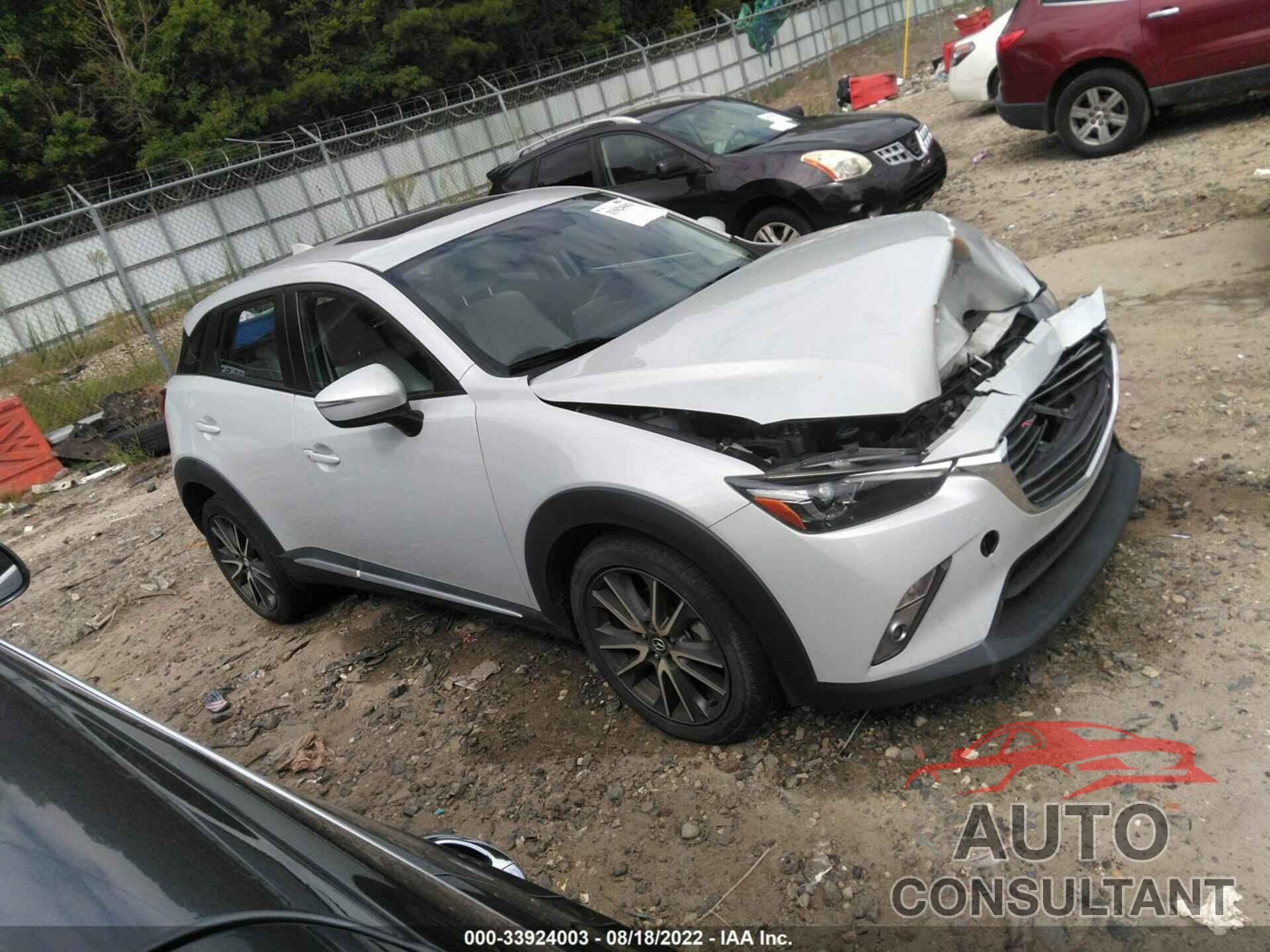 MAZDA CX-3 2016 - JM1DKDD74G0136183