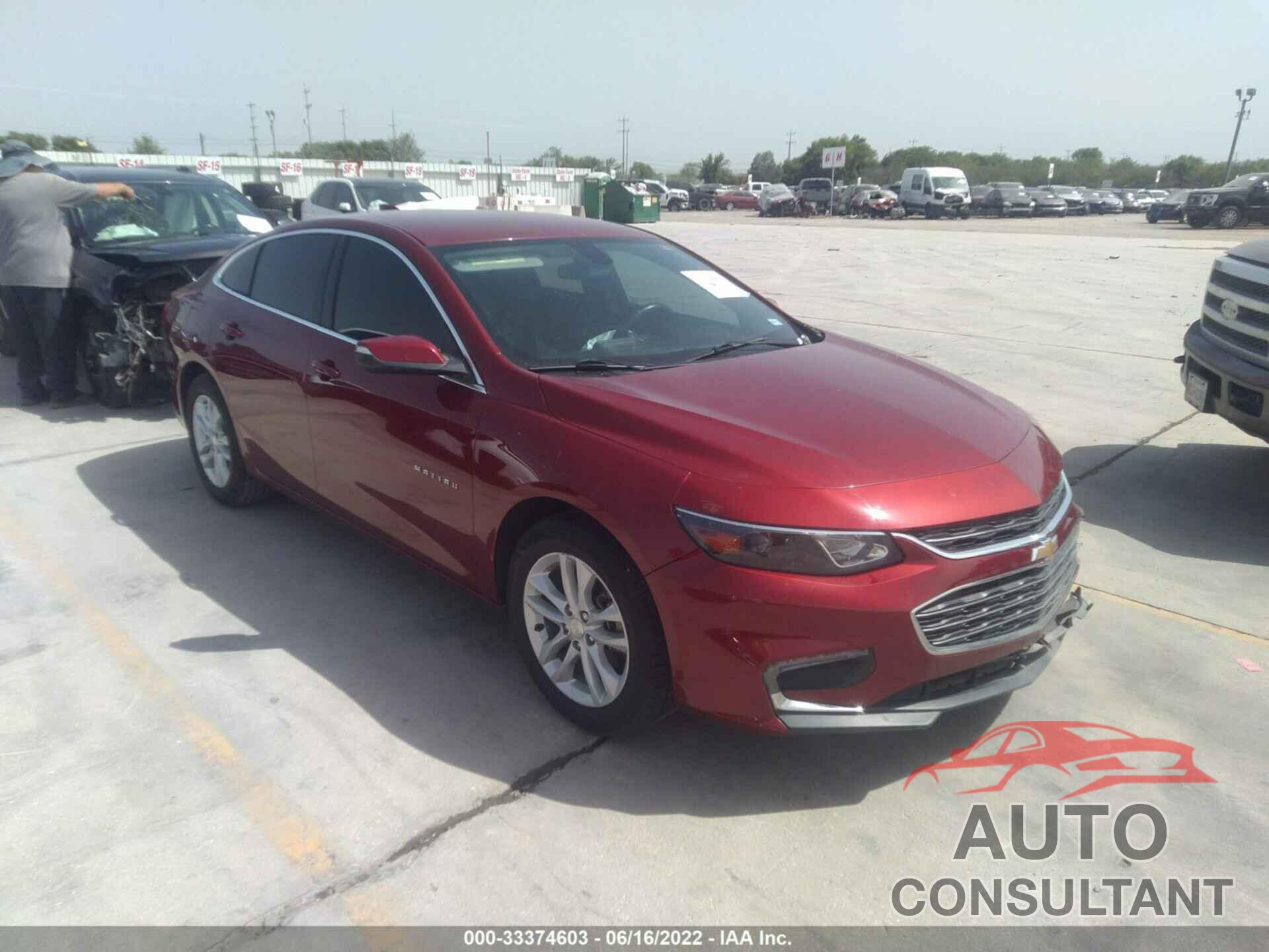CHEVROLET MALIBU 2018 - 1G1ZD5ST6JF139783