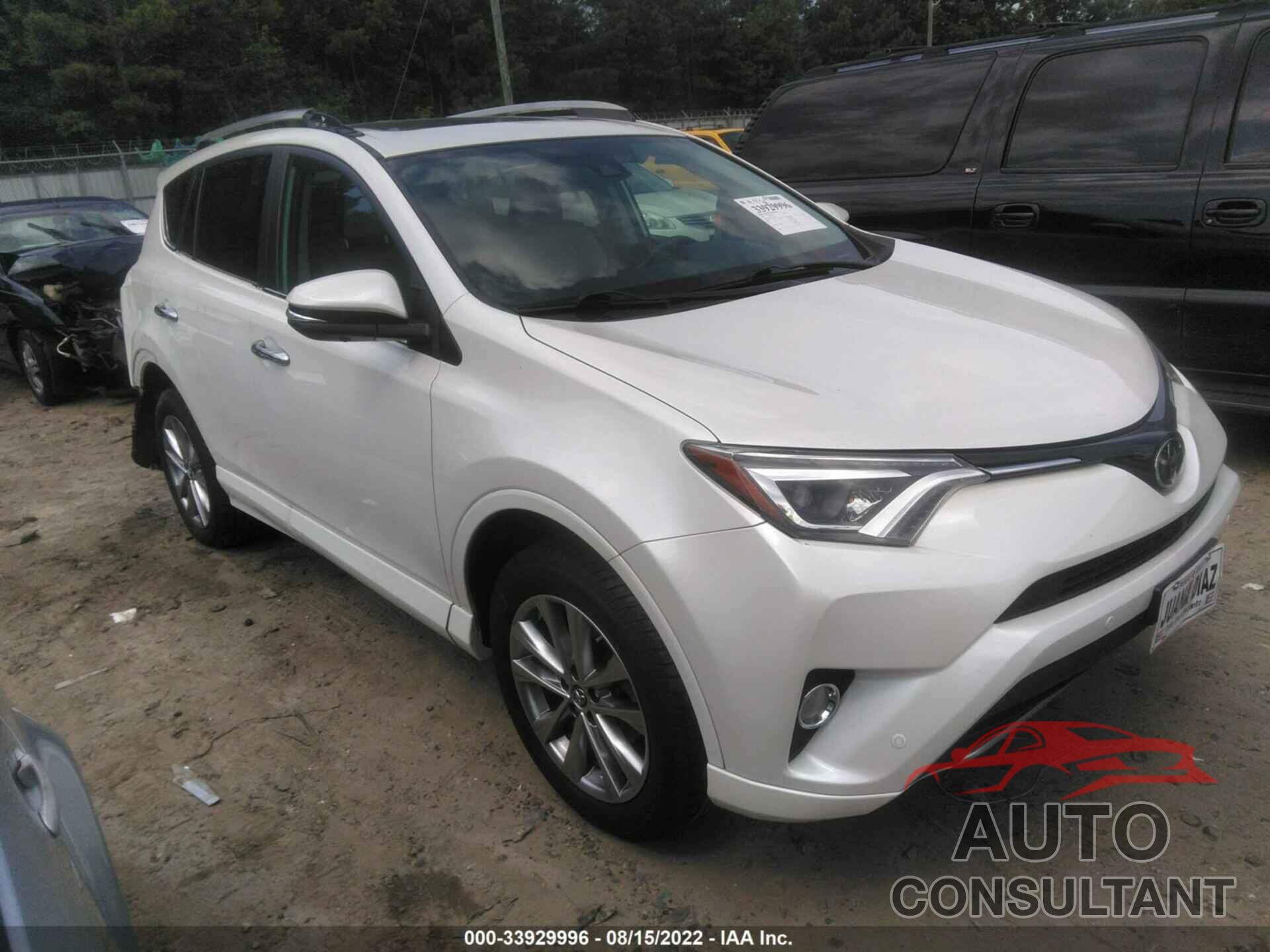 TOYOTA RAV4 2017 - 2T3DFREV2HW594235