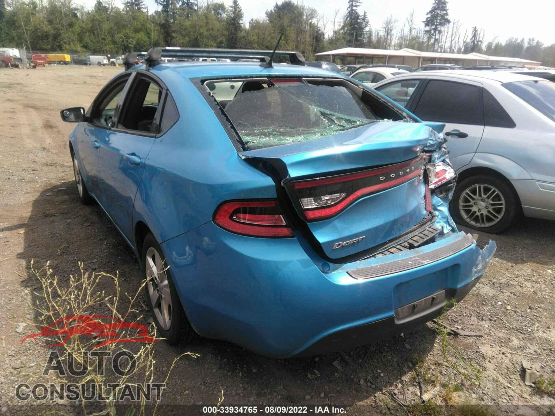 DODGE DART 2016 - 1C3CDFFA5GD822966