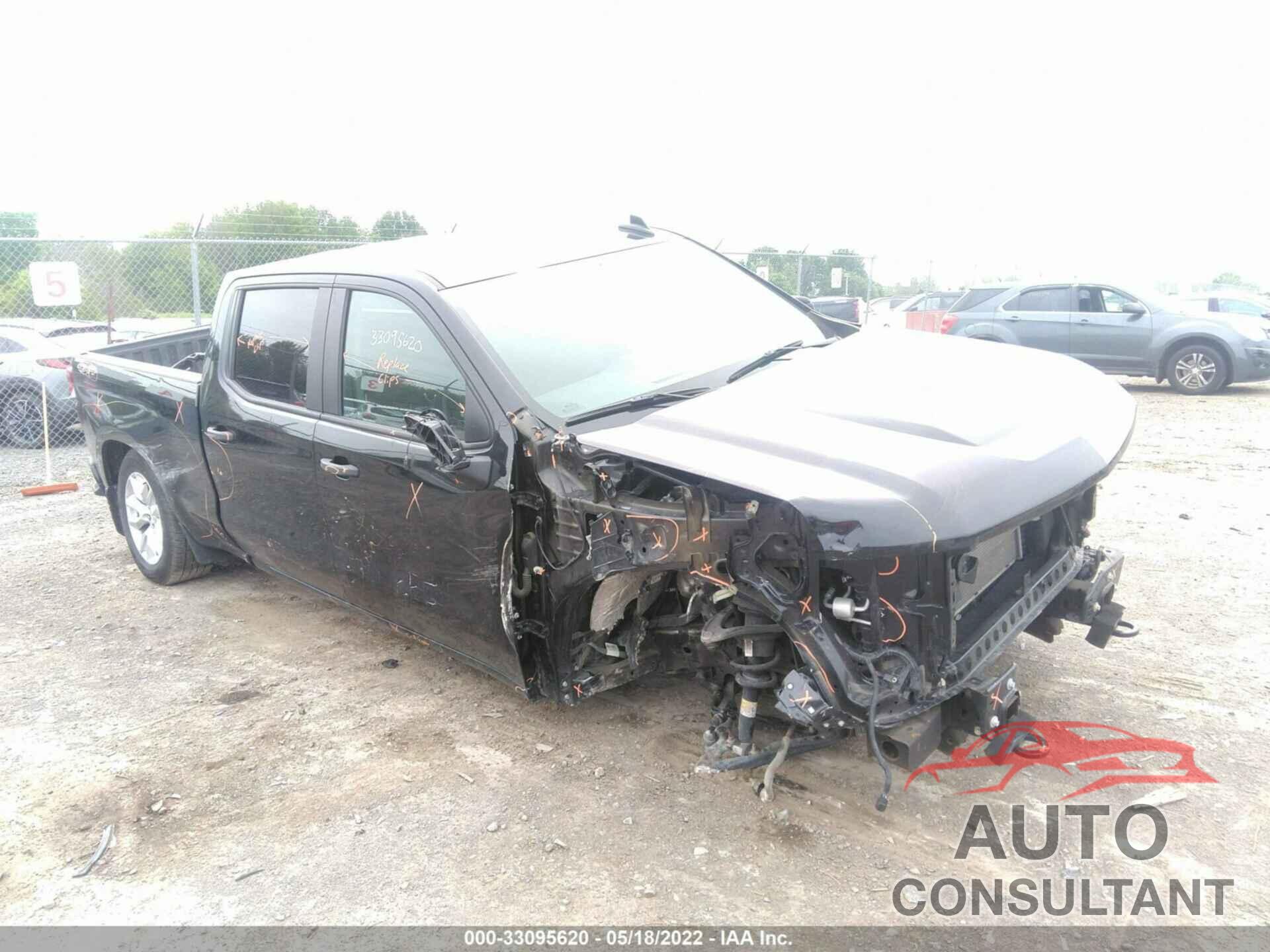 CHEVROLET SILVERADO 1500 2020 - 1GCUYBEF3LZ116554