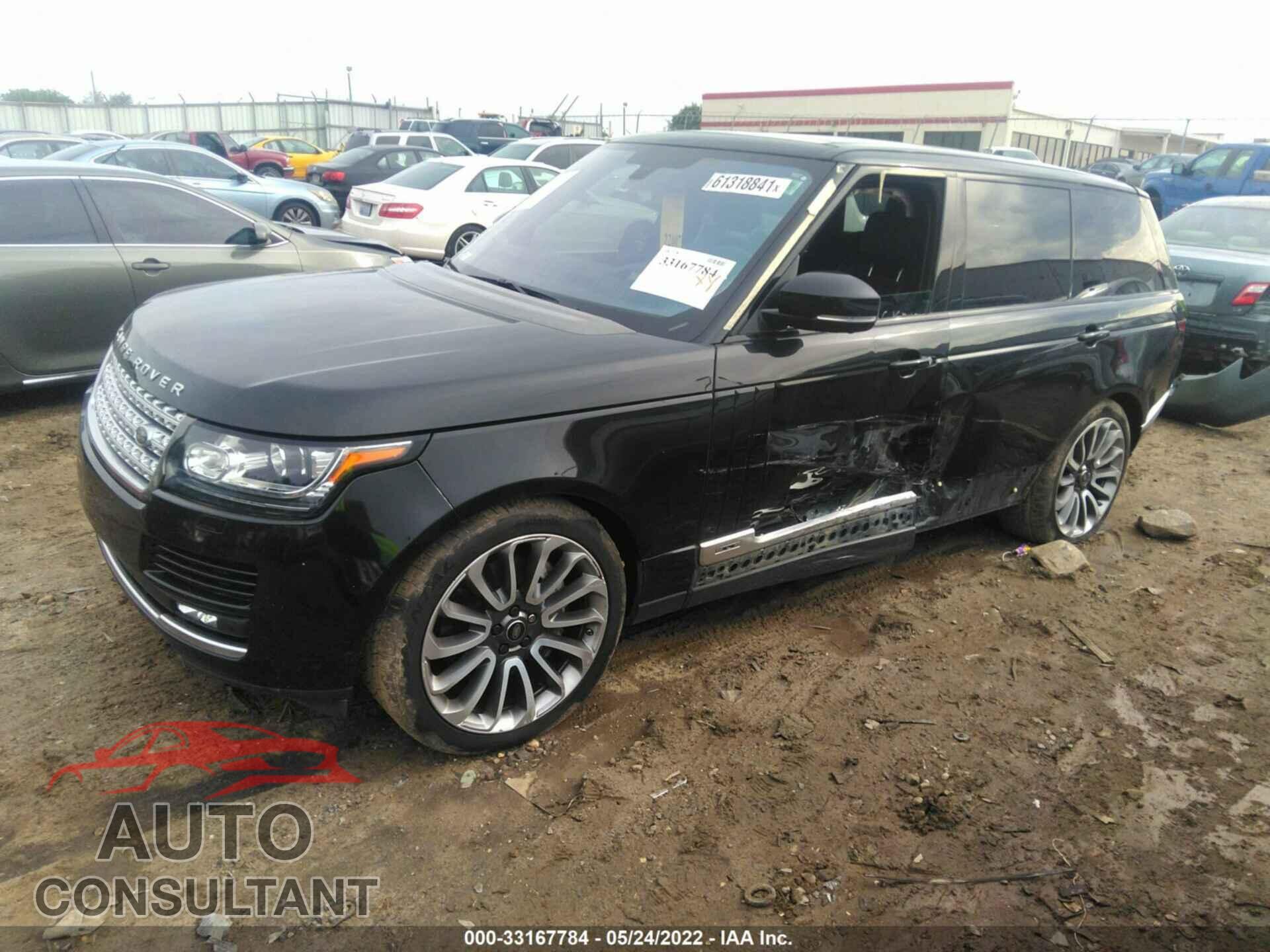 LAND ROVER RANGE ROVER 2016 - SALGS3EF7GA295277