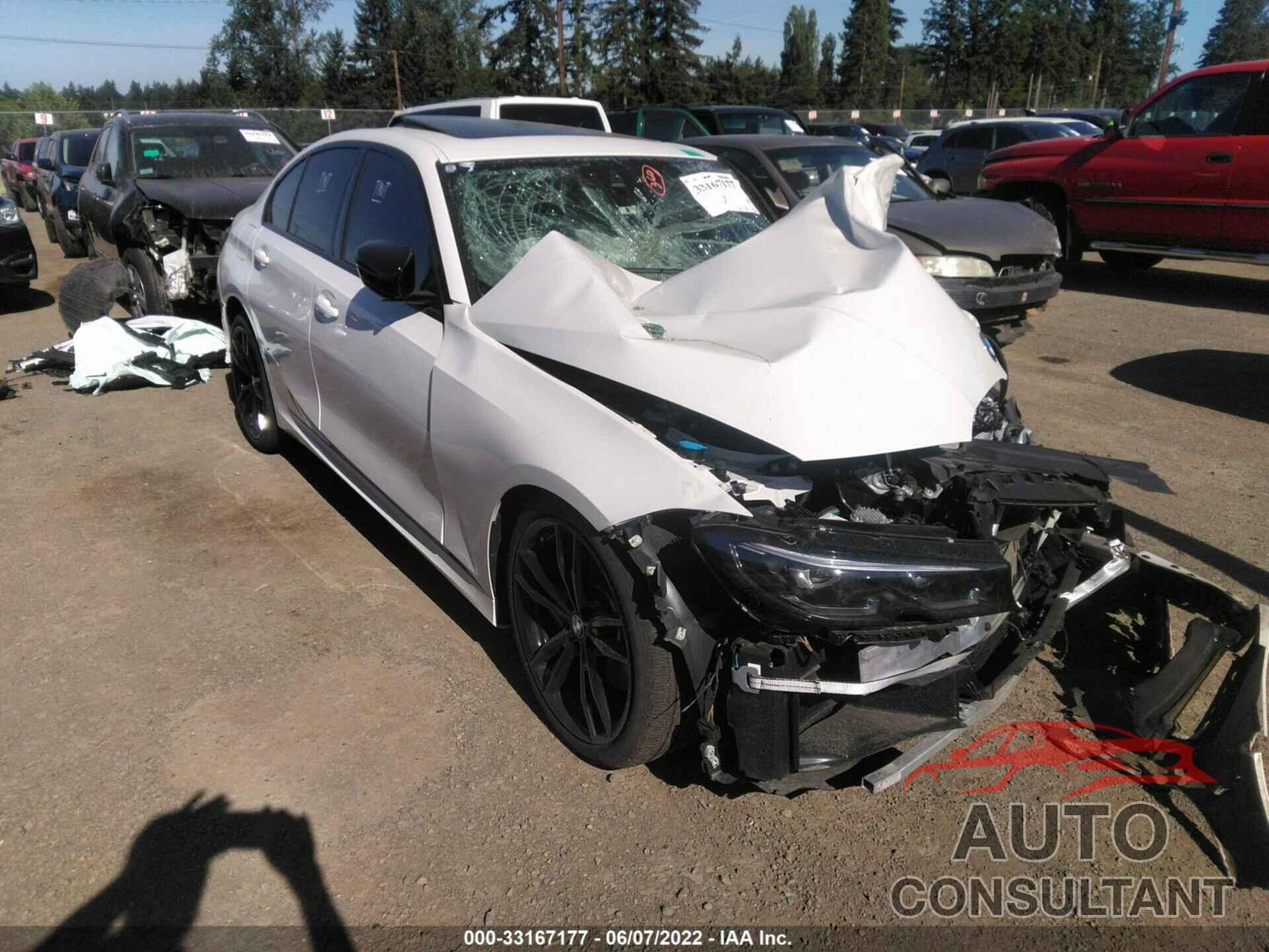 BMW 3 SERIES 2022 - 3MW5U7J09N8C25190
