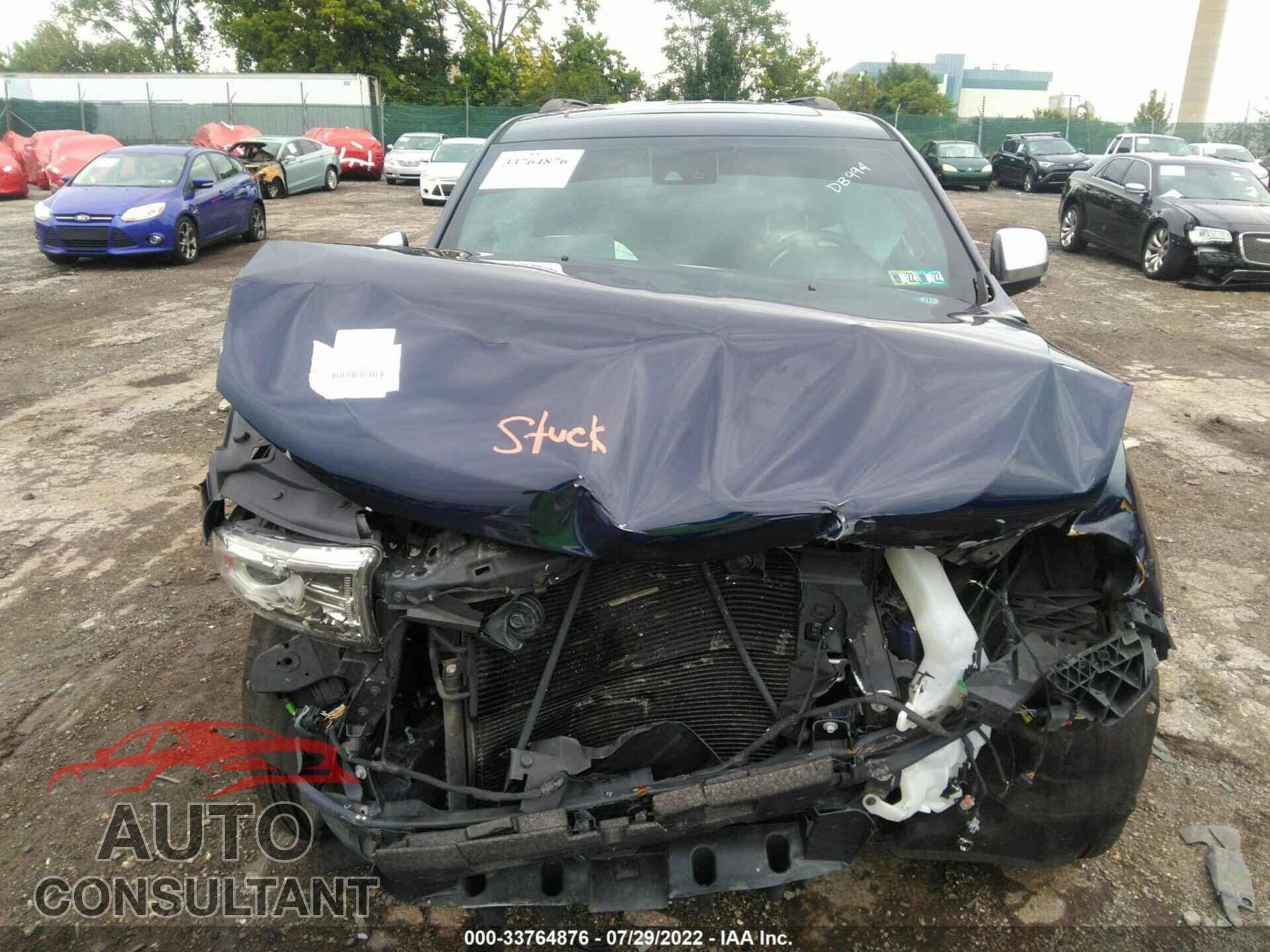 DODGE DURANGO 2017 - 1C4RDJEGXHC854589