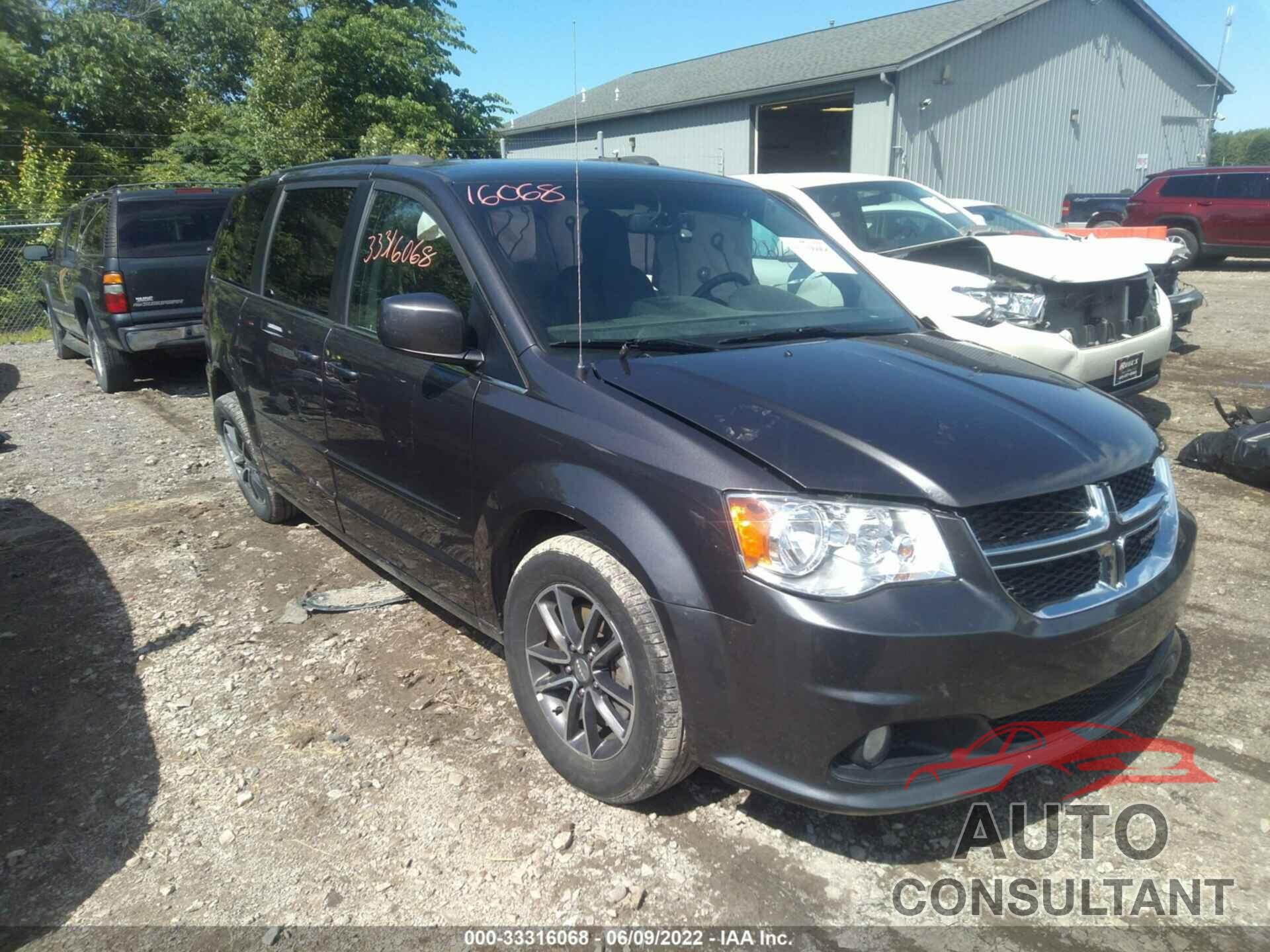 DODGE GRAND CARAVAN 2017 - 2C4RDGCG0HR827785