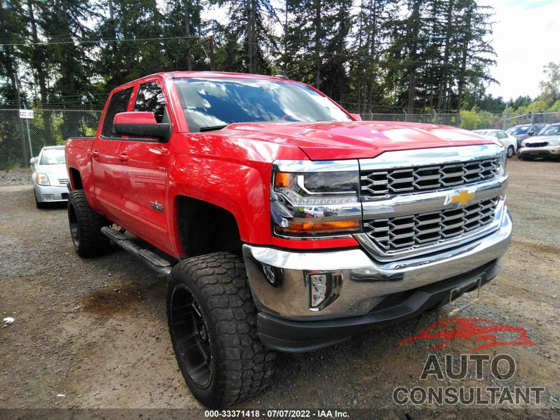 CHEVROLET SILVERADO 1500 2017 - 3GCPCREC3HG429721