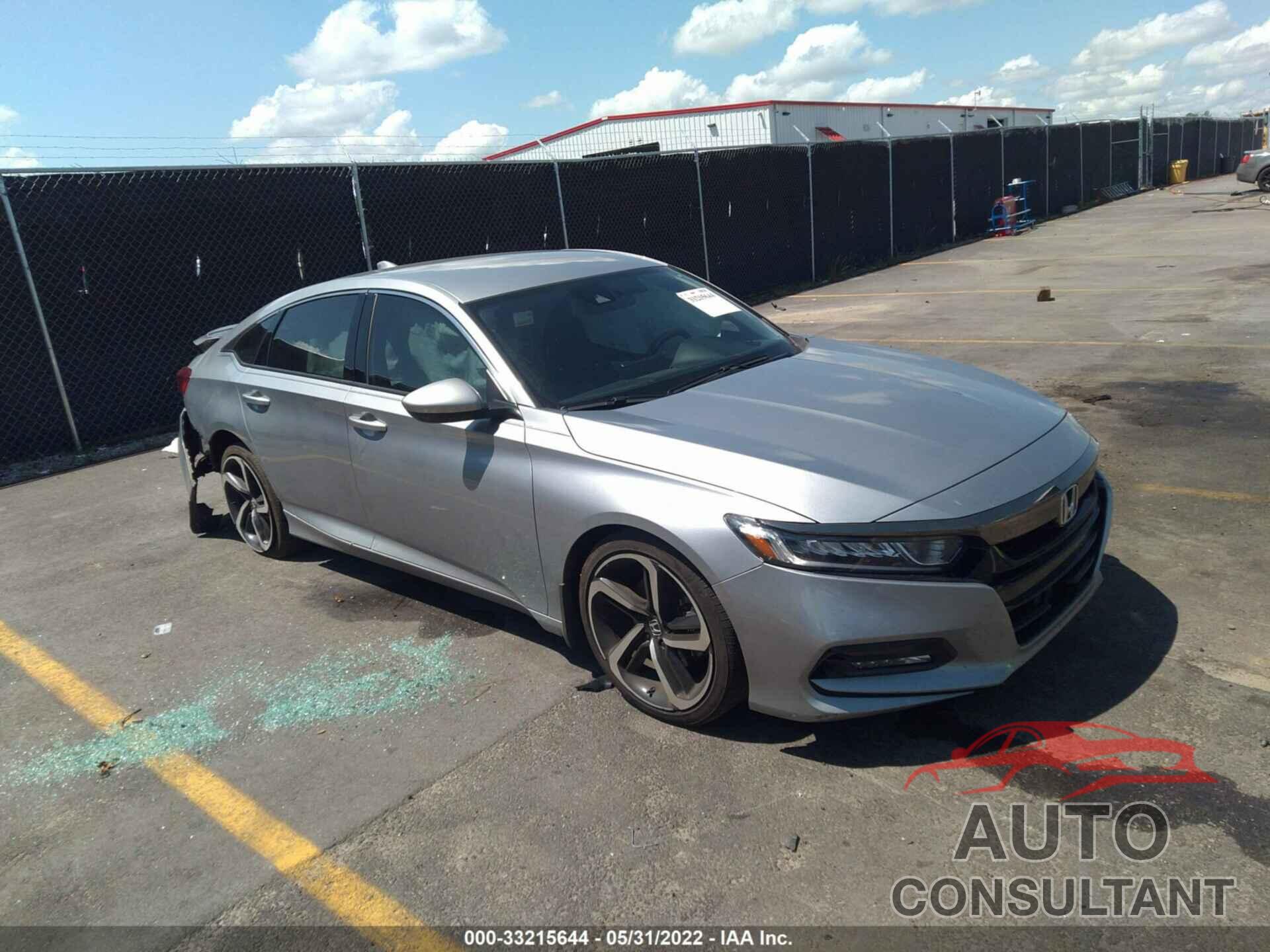 HONDA ACCORD SEDAN 2018 - 1HGCV1F34JA193014