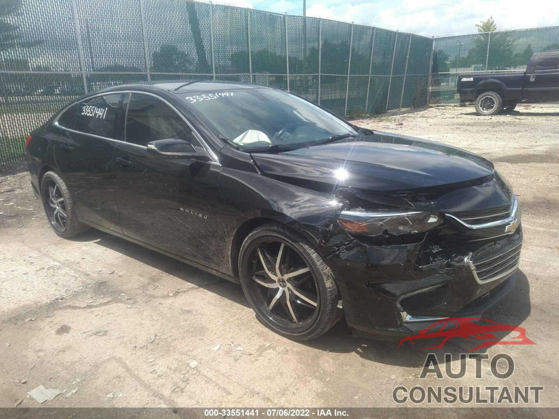 CHEVROLET MALIBU 2016 - 1G1ZE5ST0GF175023