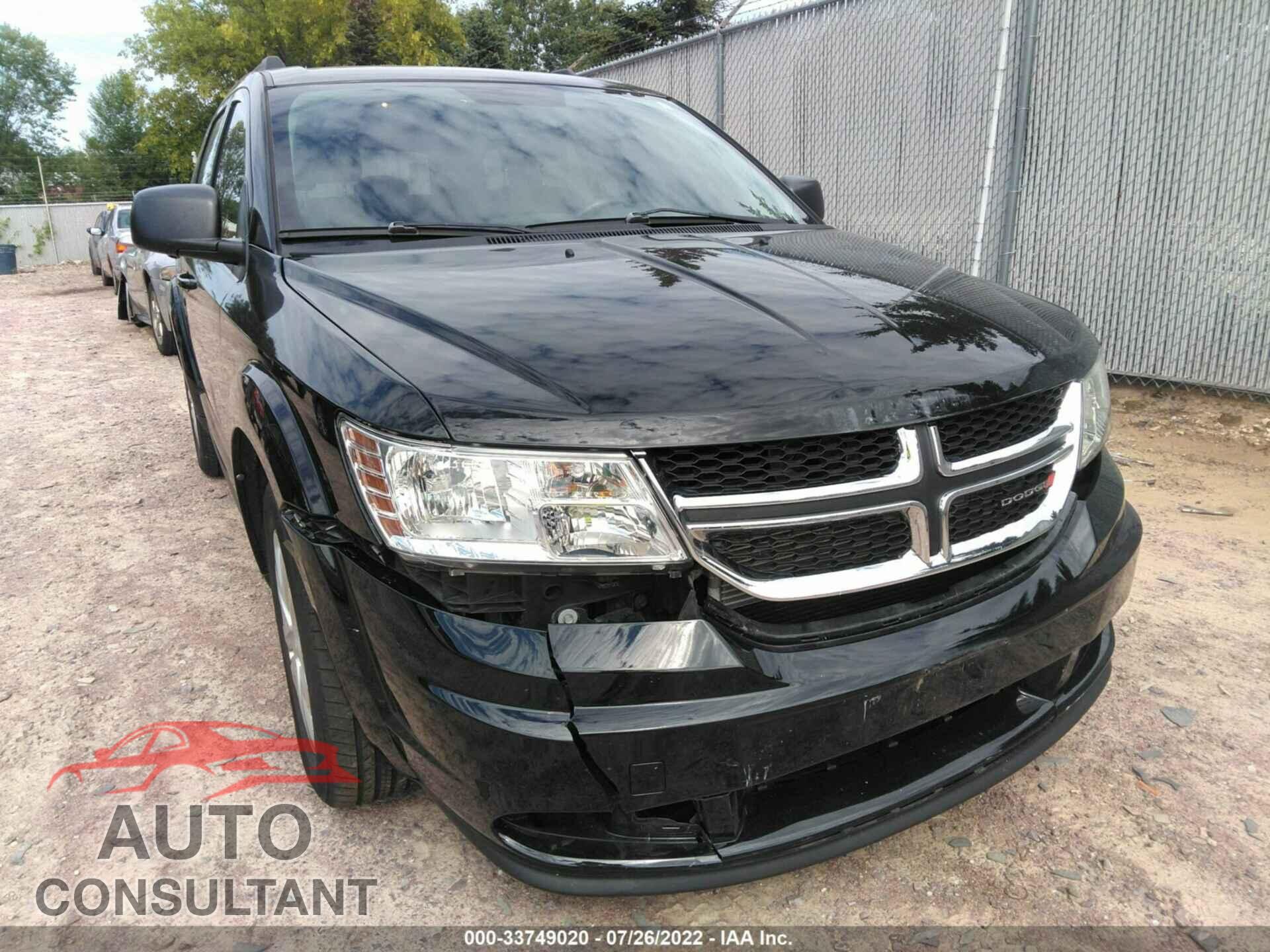 DODGE JOURNEY 2017 - 3C4PDCAB5HT707260