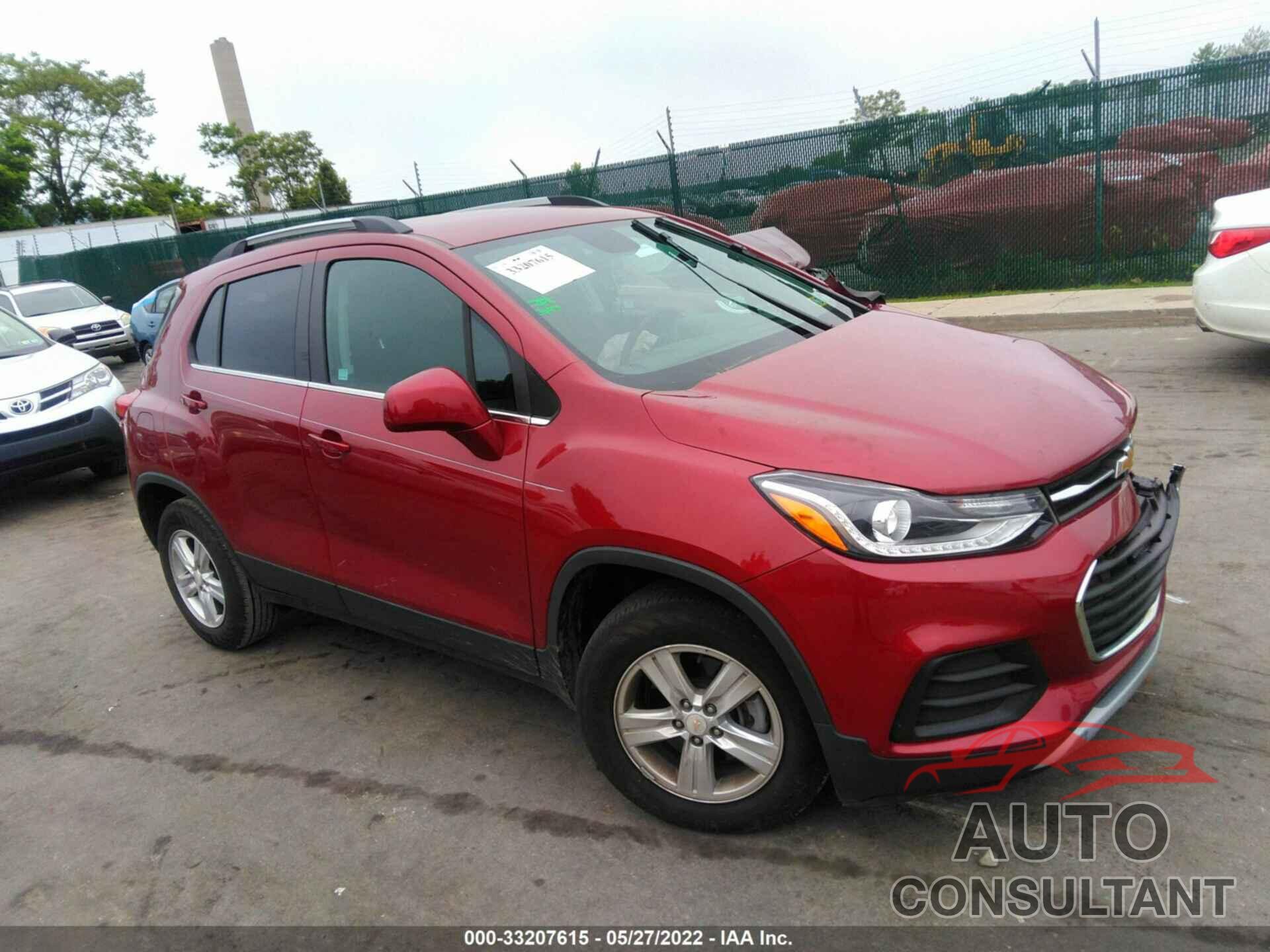 CHEVROLET TRAX 2019 - 3GNCJLSB4KL181126