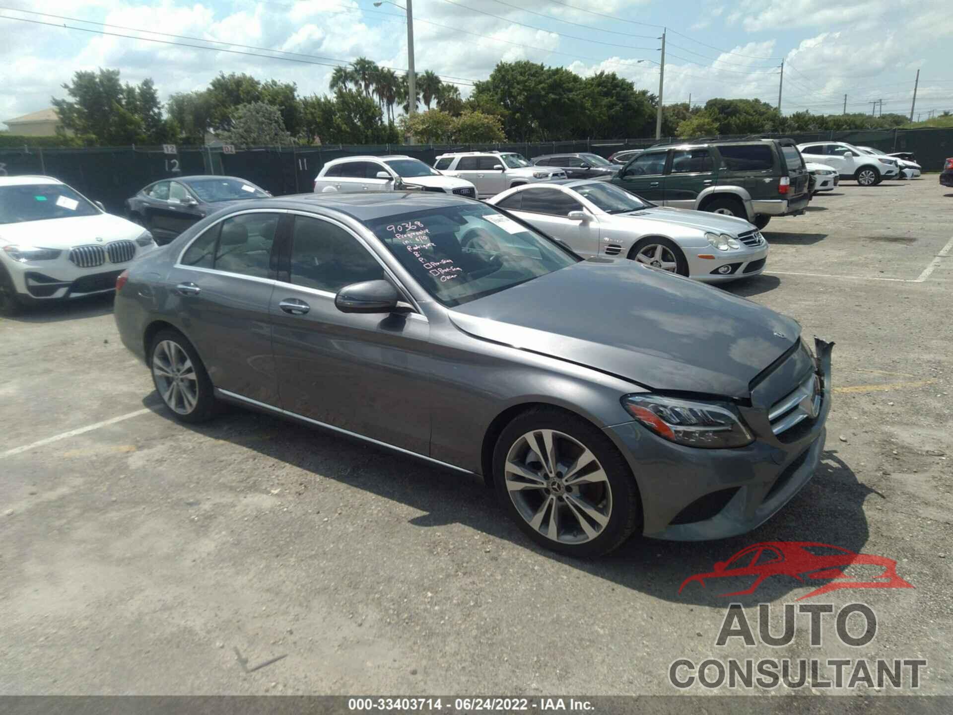 MERCEDES-BENZ C-CLASS 2019 - WDDWF8DBXKR518172