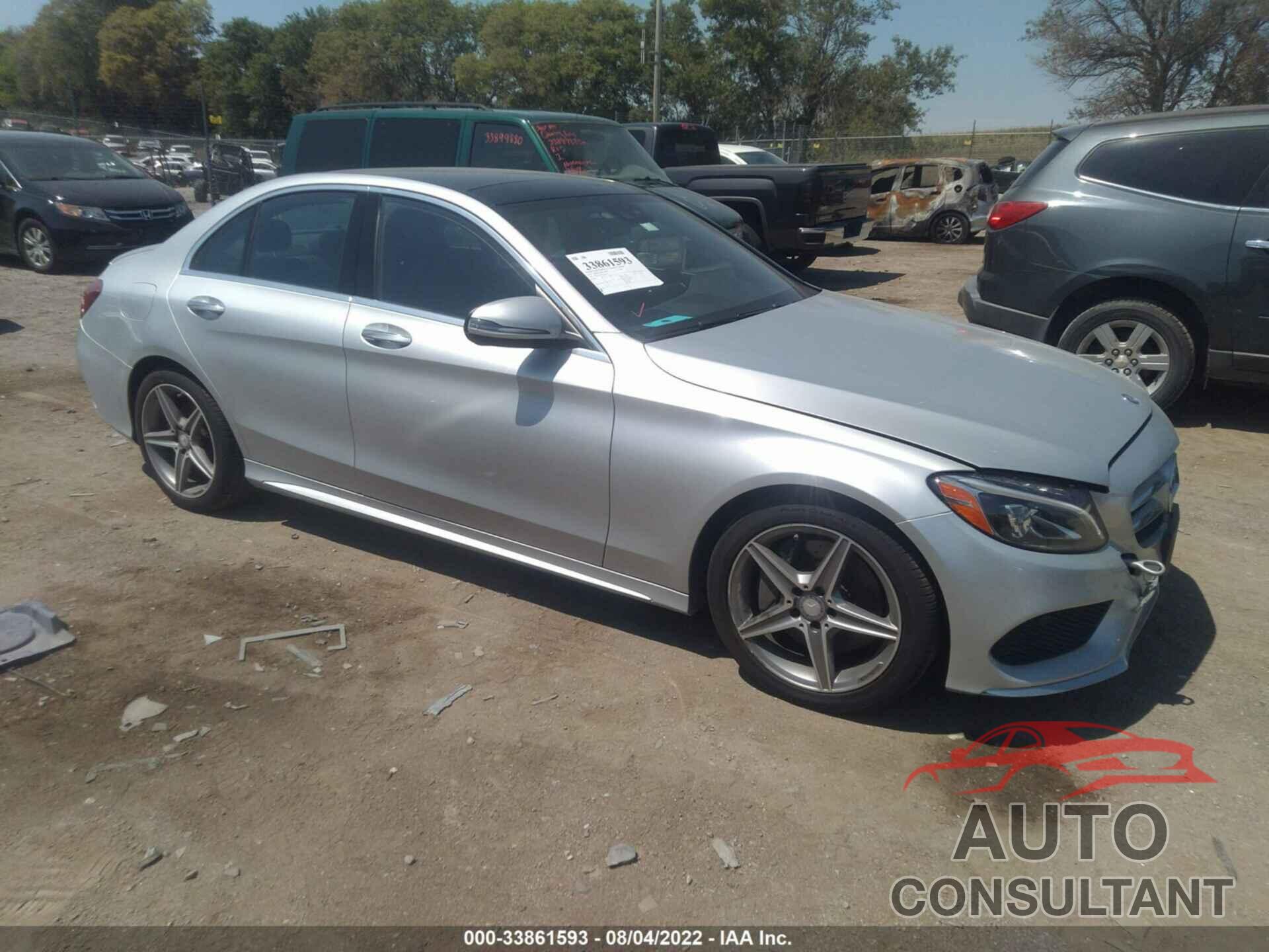 MERCEDES-BENZ C-CLASS 2016 - 55SWF4KB8GU141424