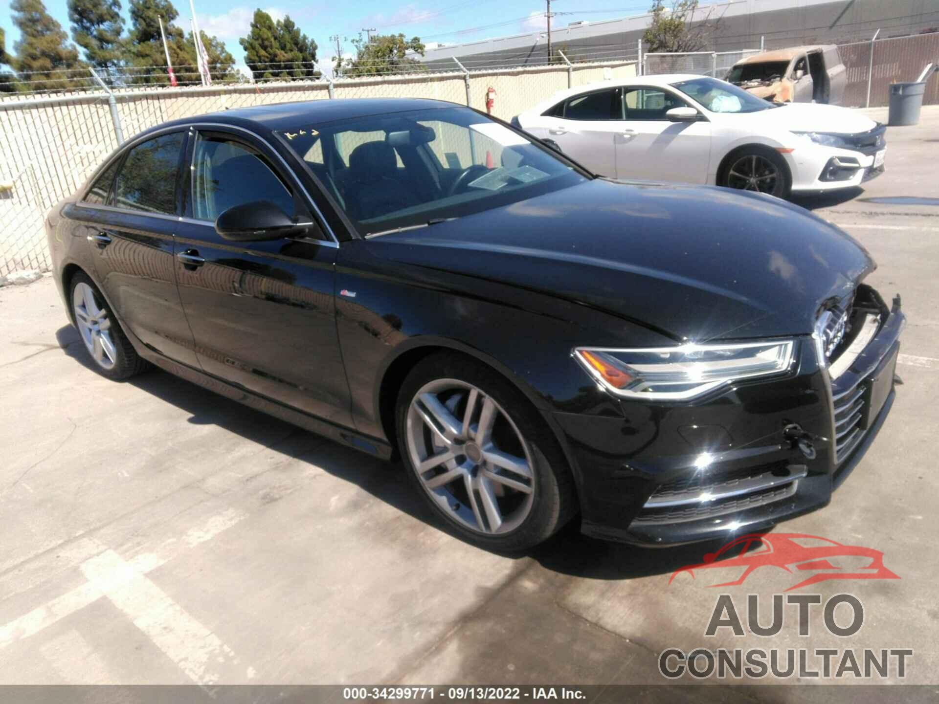 AUDI A6 2016 - WAUGFAFC1GN152576