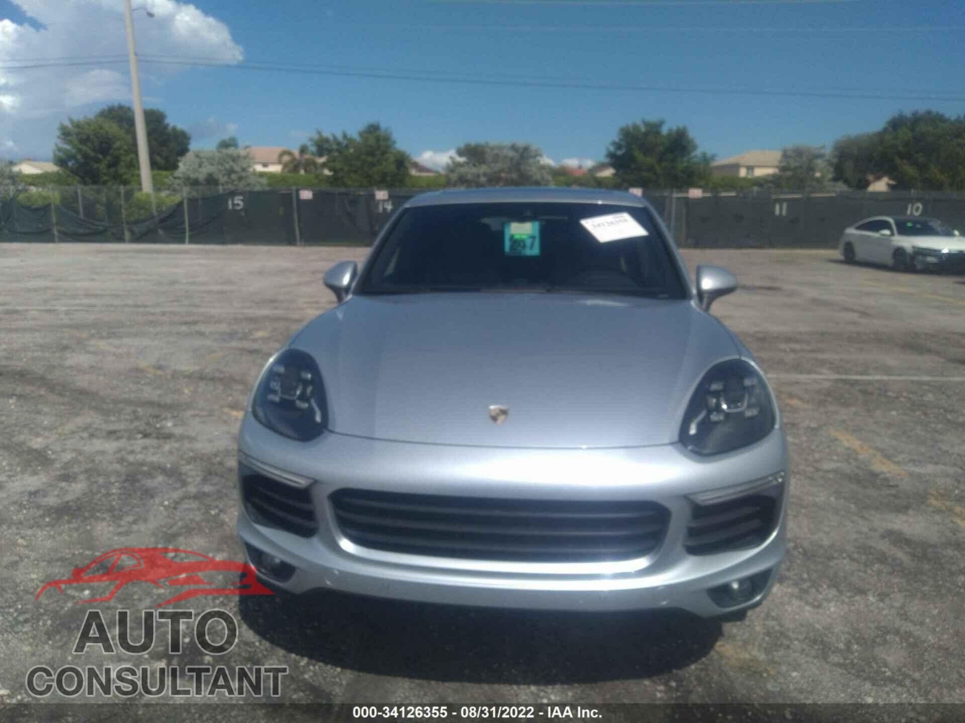 PORSCHE CAYENNE 2016 - WP1AE2A27GLA63704