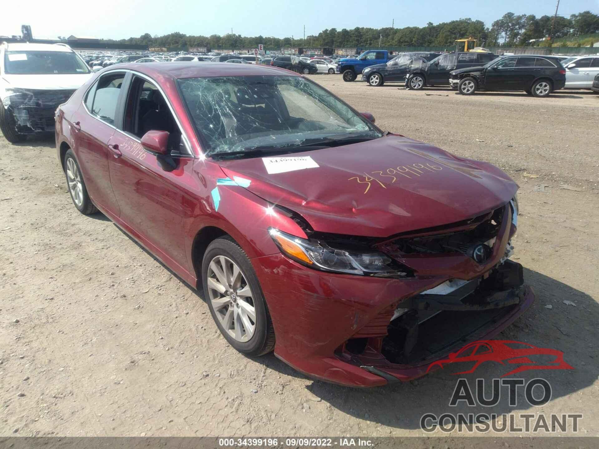 TOYOTA CAMRY 2019 - 4T1B11HK8KU736306