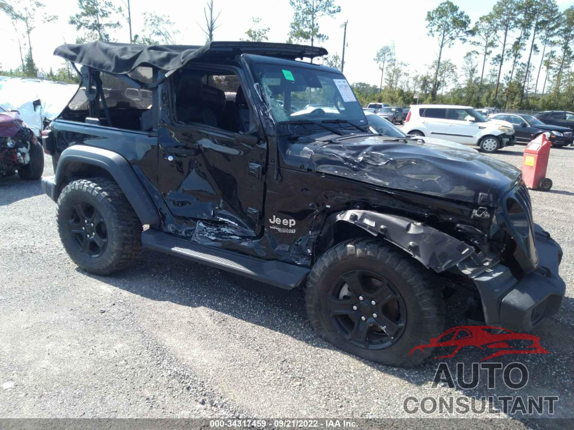 JEEP WRANGLER 2020 - 1C4GJXAG8LW350431