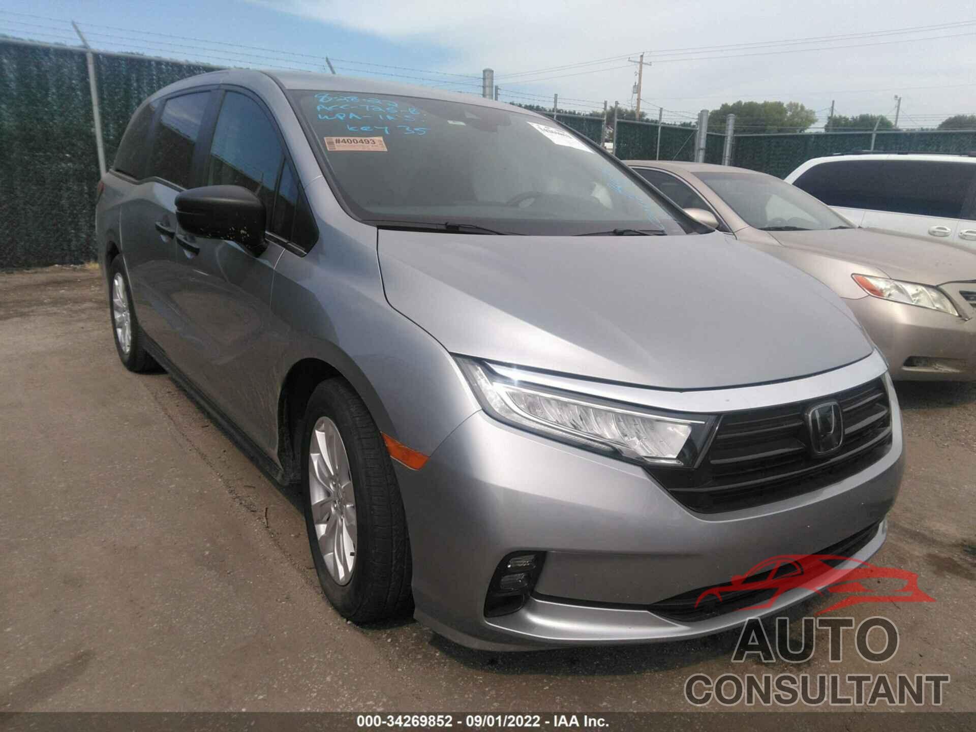 HONDA ODYSSEY 2021 - 5FNRL6H22MB025240