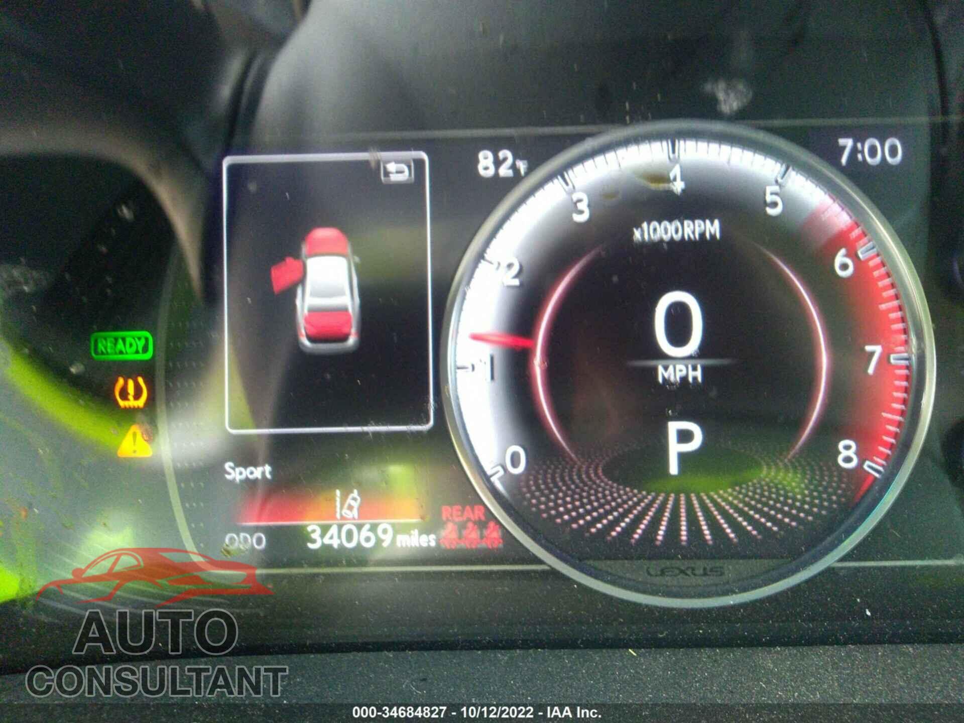 LEXUS ES 2020 - 58AF21B15LU012193