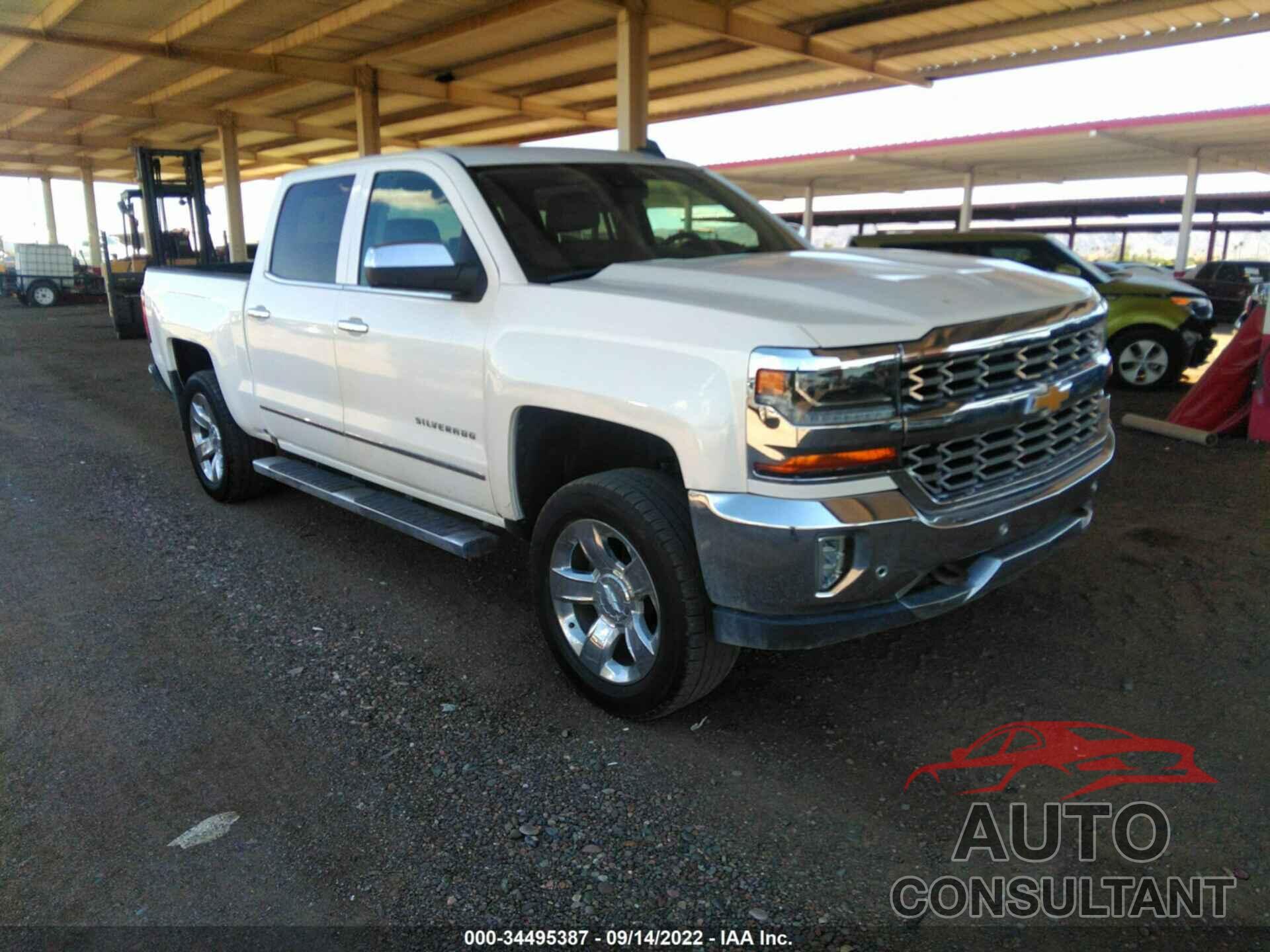 CHEVROLET SILVERADO 1500 2017 - 3GCUKSEJ3HG126224